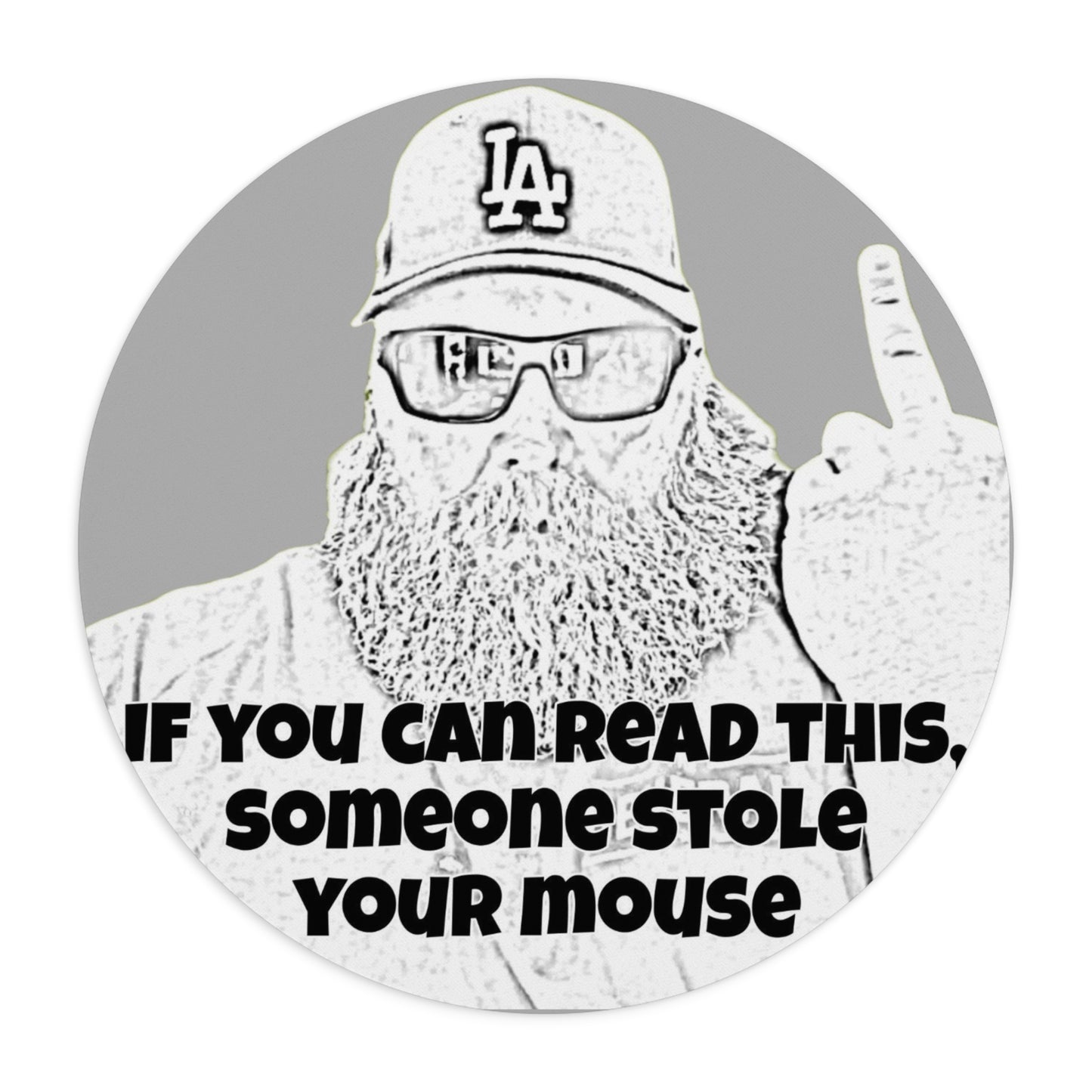Someone stole your mouse! - Mouse Pad