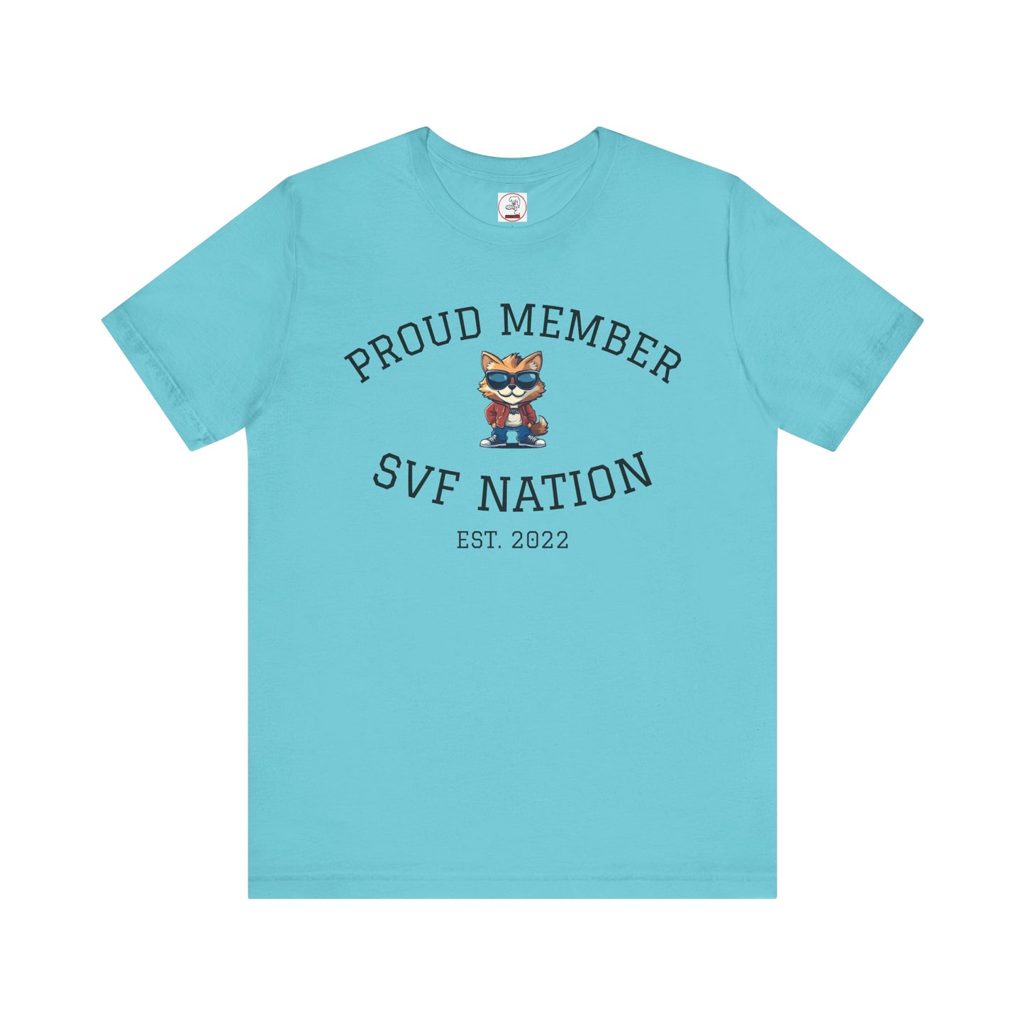 SVF Nation Proud Member Tee - Unisex T-Shirt for Fans, Casual Wear, Birthday Gifts, Team Spirit, Community Love