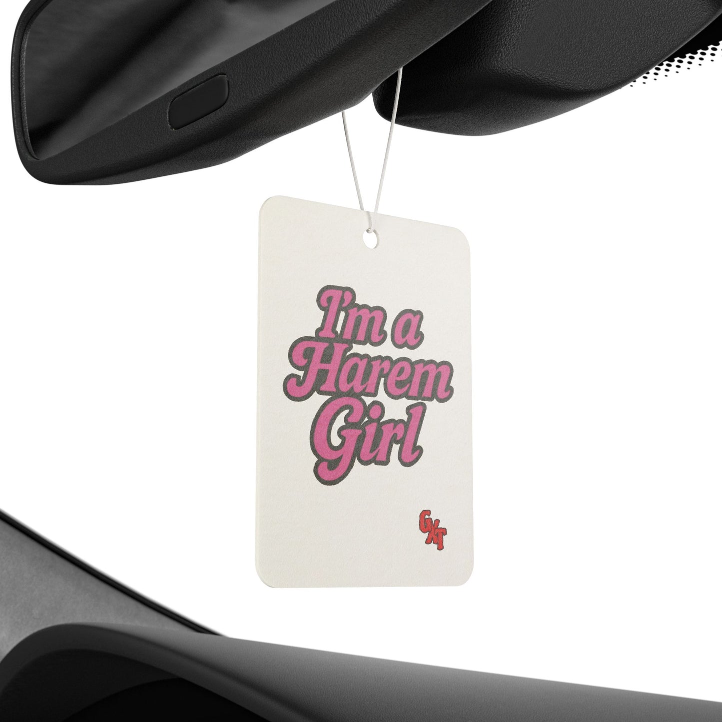 I AM A HAREM GIRL Car Air Freshener, Fun Scented Car Decor, Funny Car Accessories, Automotive Air Fresheners