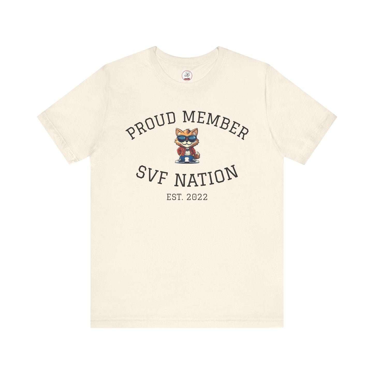 SVF Nation Proud Member Tee - Unisex T-Shirt for Fans, Casual Wear, Birthday Gifts, Team Spirit, Community Love
