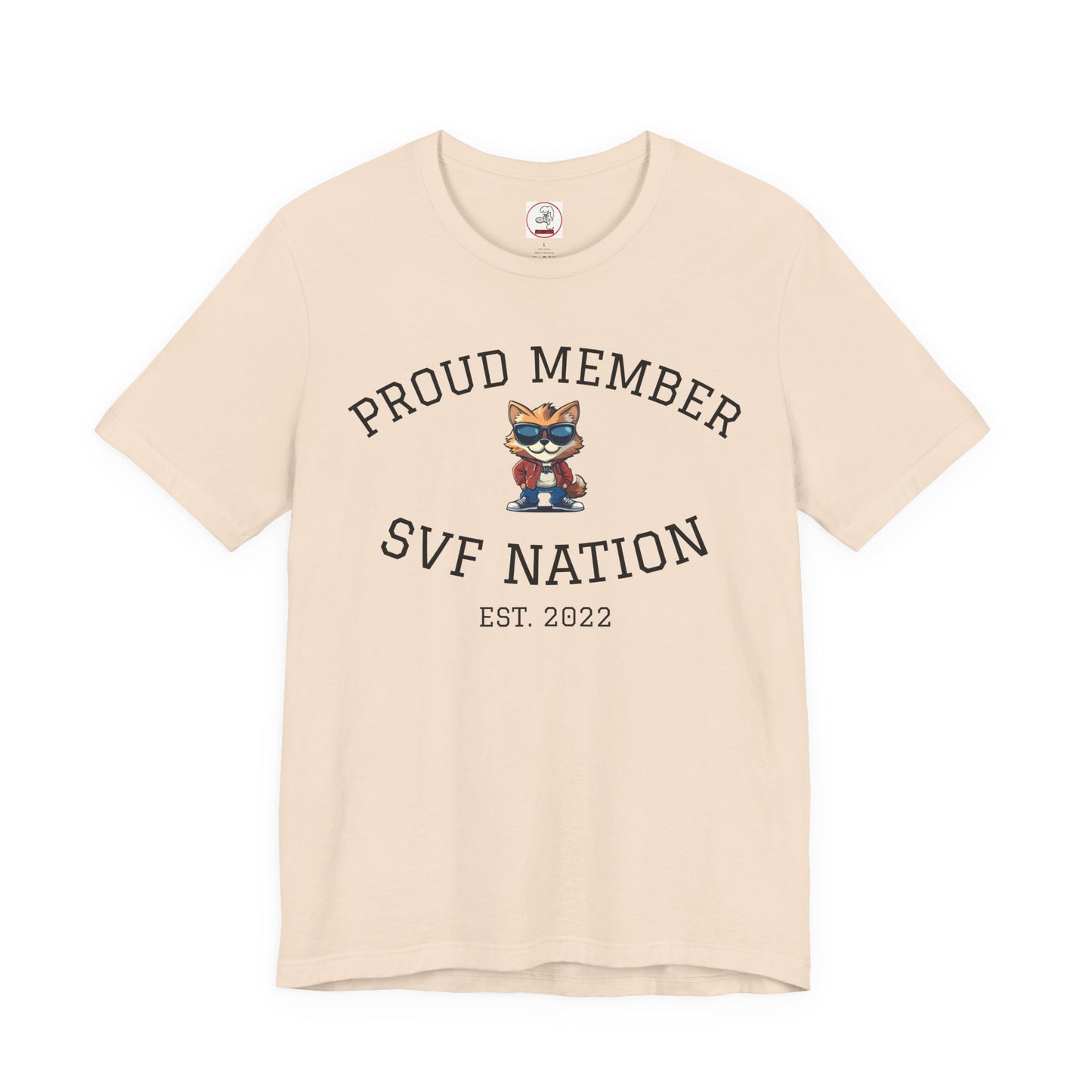 SVF Nation Proud Member Tee - Unisex T-Shirt for Fans, Casual Wear, Birthday Gifts, Team Spirit, Community Love