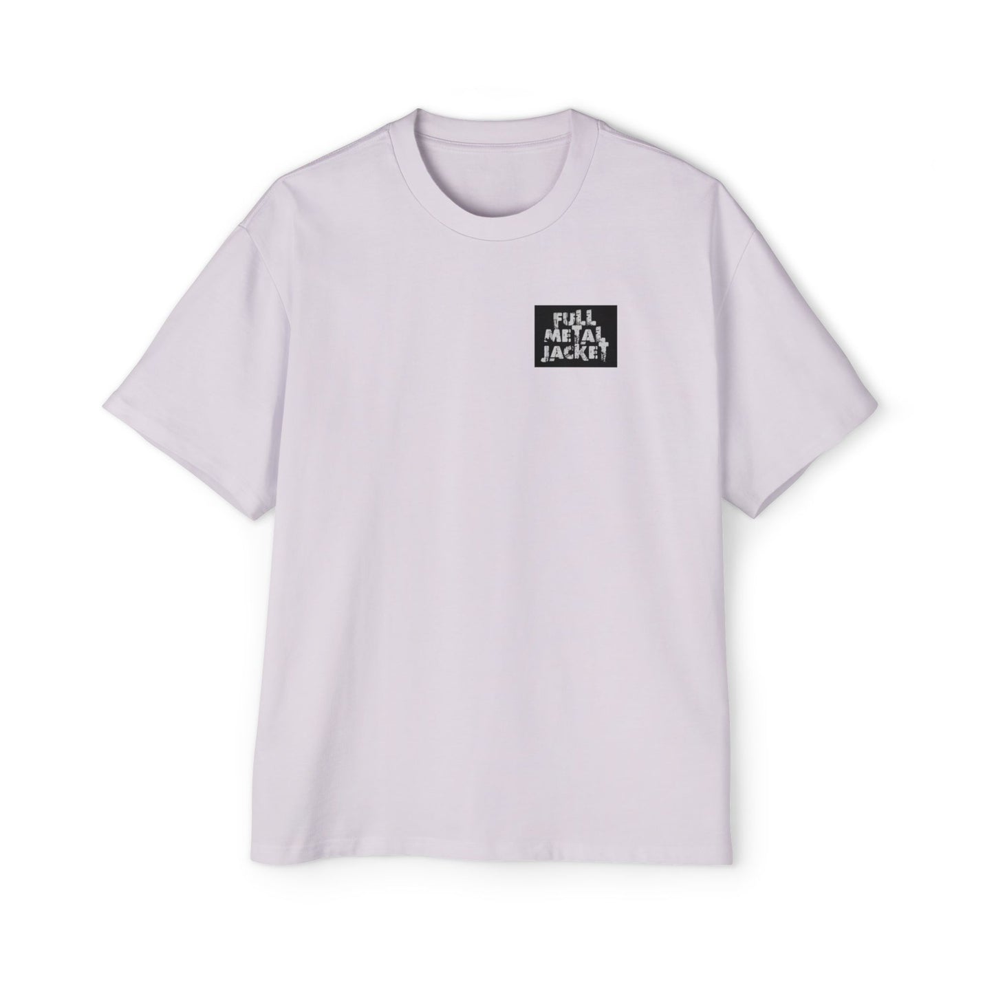 Full Metal Jacket Zipper Quote - Oversized Tee