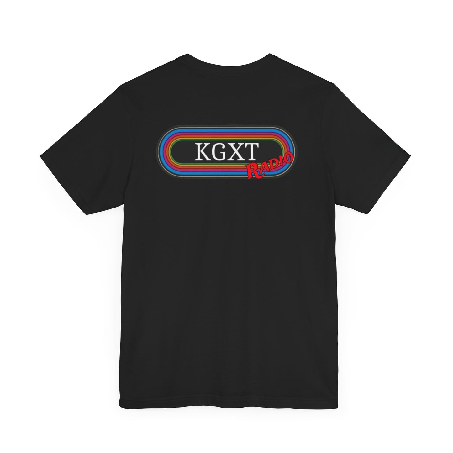 KGXT Radio Center/Back. (front blank) Old school style