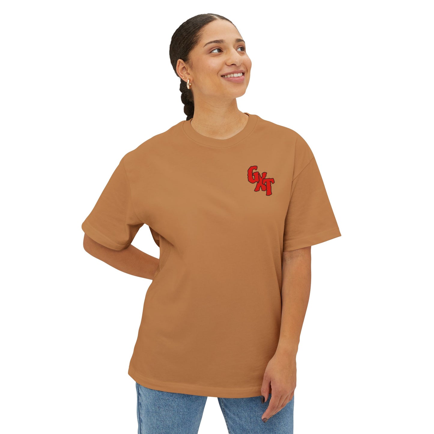"Squad Goals"- (you know)-Unisex Oversized Boxy Tee - GXT