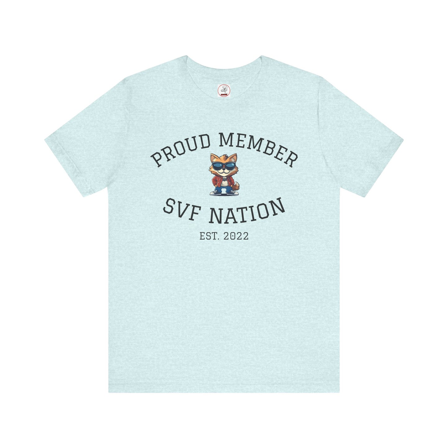 SVF Nation Proud Member Tee - Unisex T-Shirt for Fans, Casual Wear, Birthday Gifts, Team Spirit, Community Love