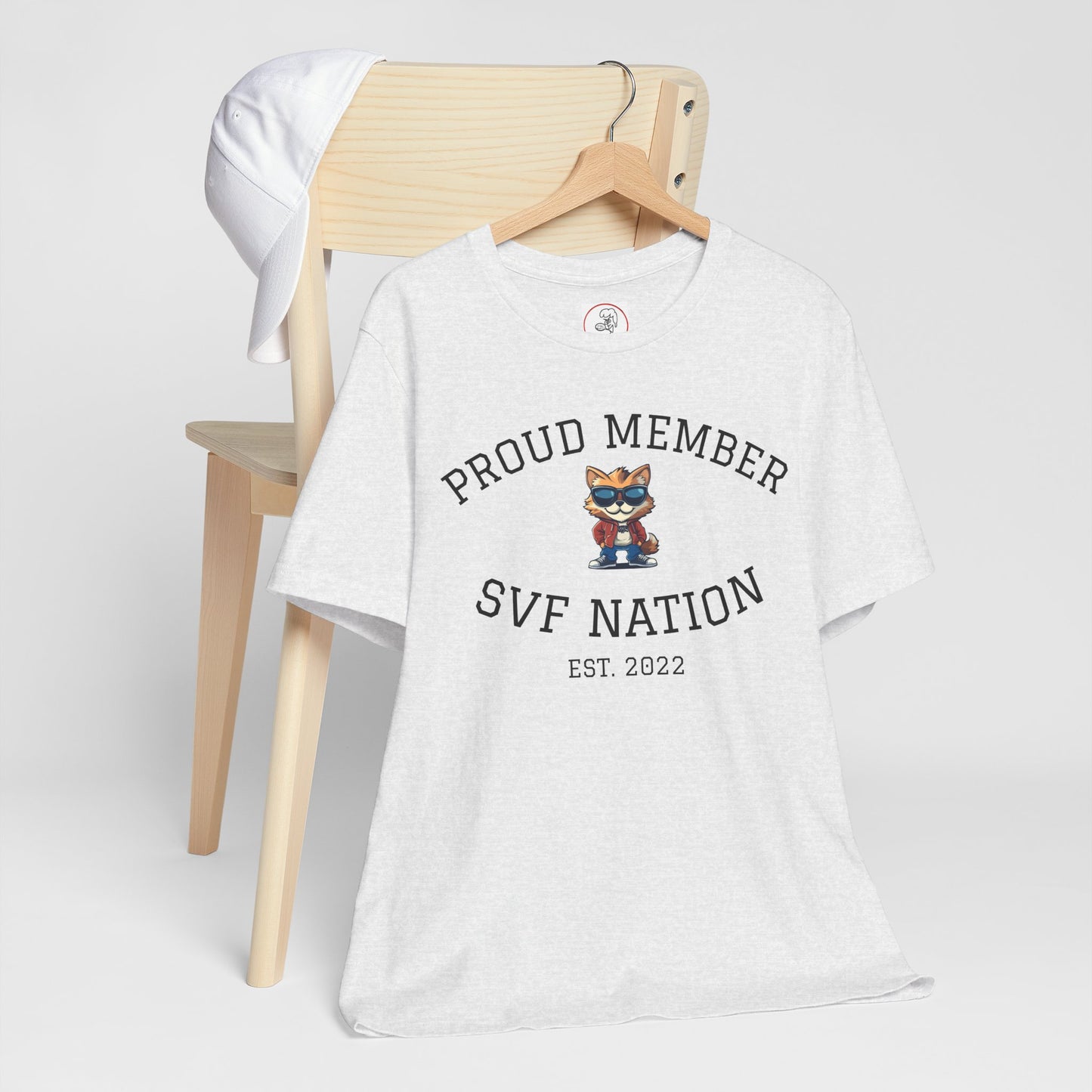 SVF Nation Proud Member Tee - Unisex T-Shirt for Fans, Casual Wear, Birthday Gifts, Team Spirit, Community Love