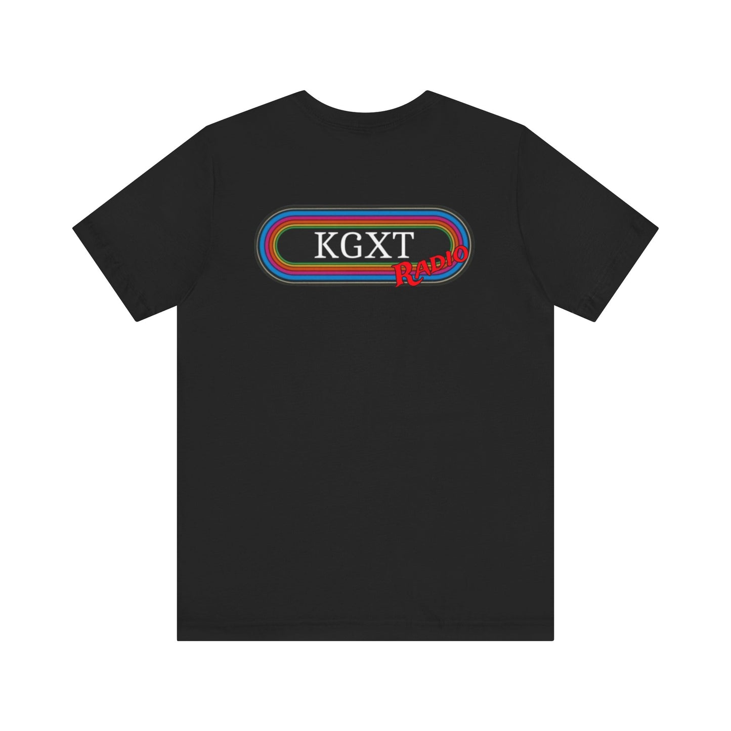 KGXT Radio Center/Back. (front blank) Old school style