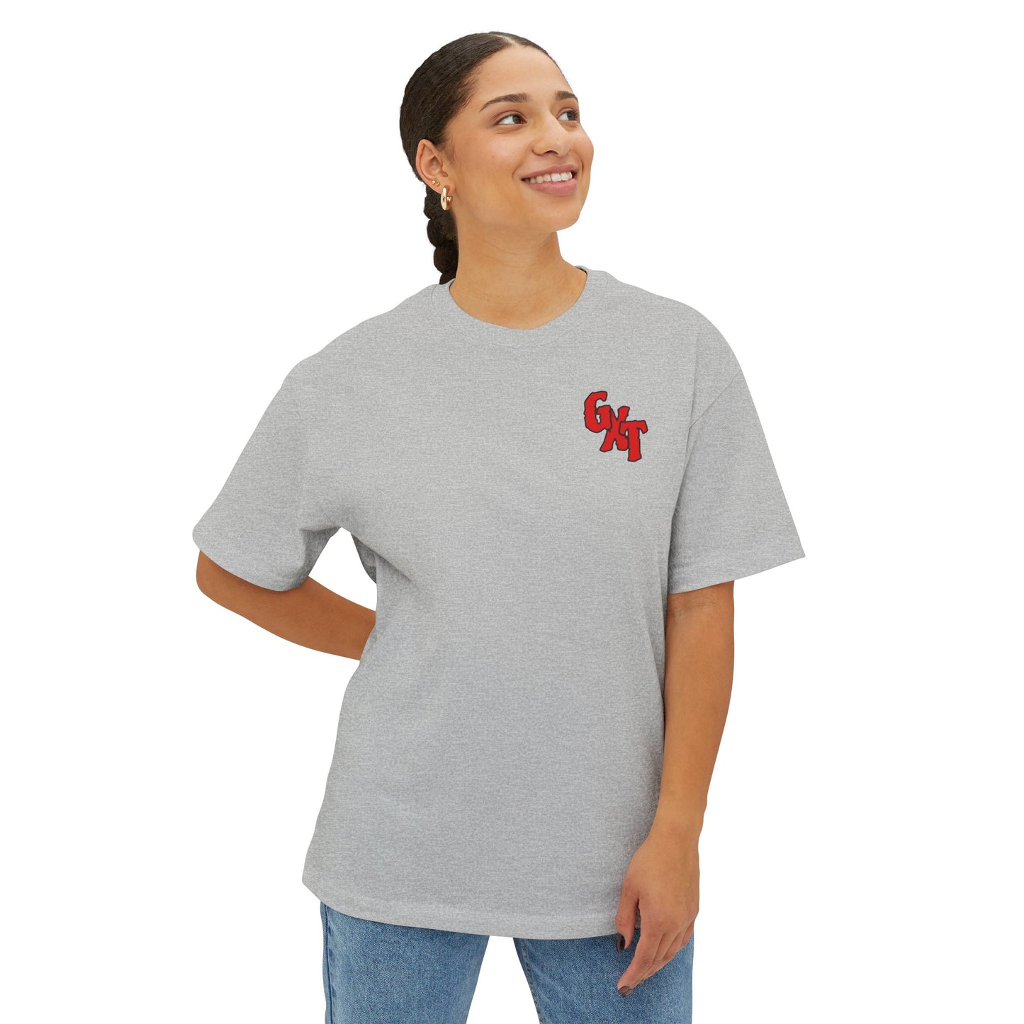 "Squad Goals"- (you know)-Unisex Oversized Boxy Tee - GXT