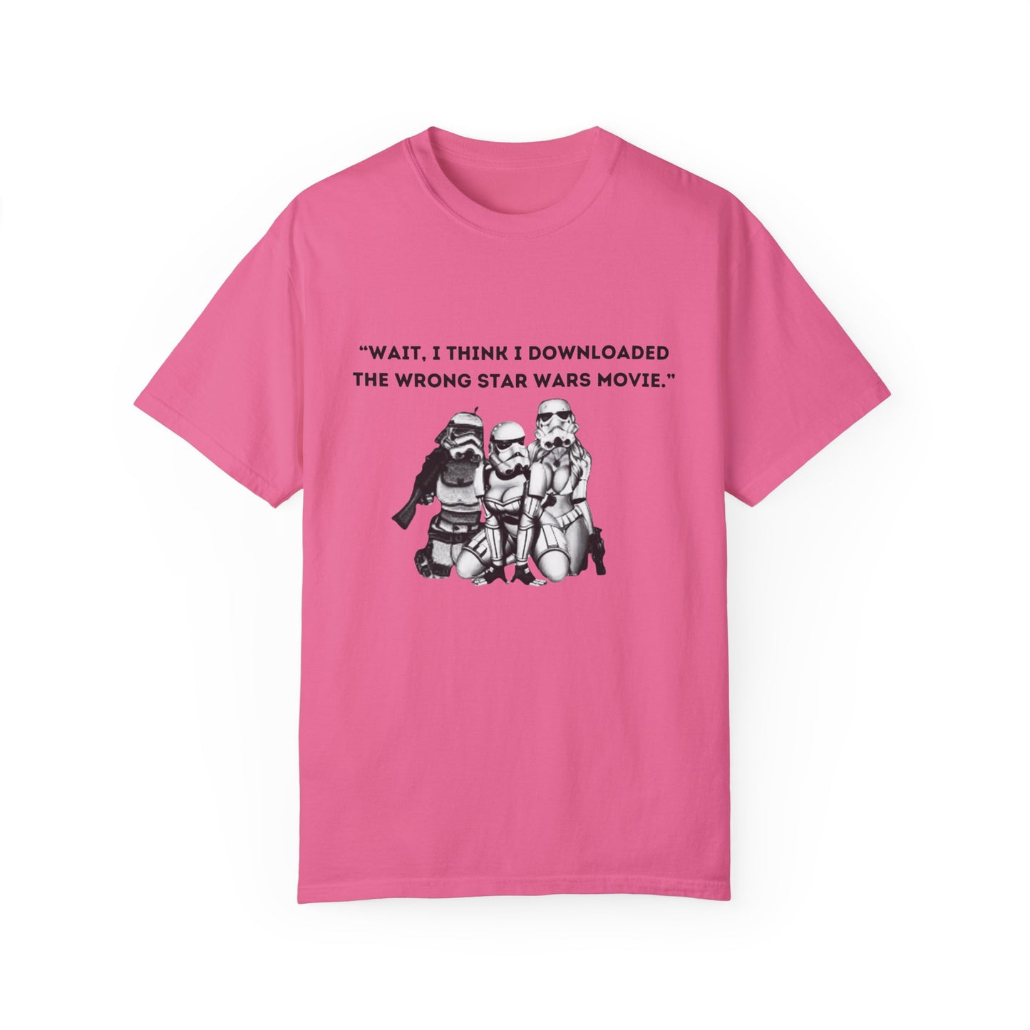 Wrong Star Wars Movie - Unisex Garment-Dyed Tee