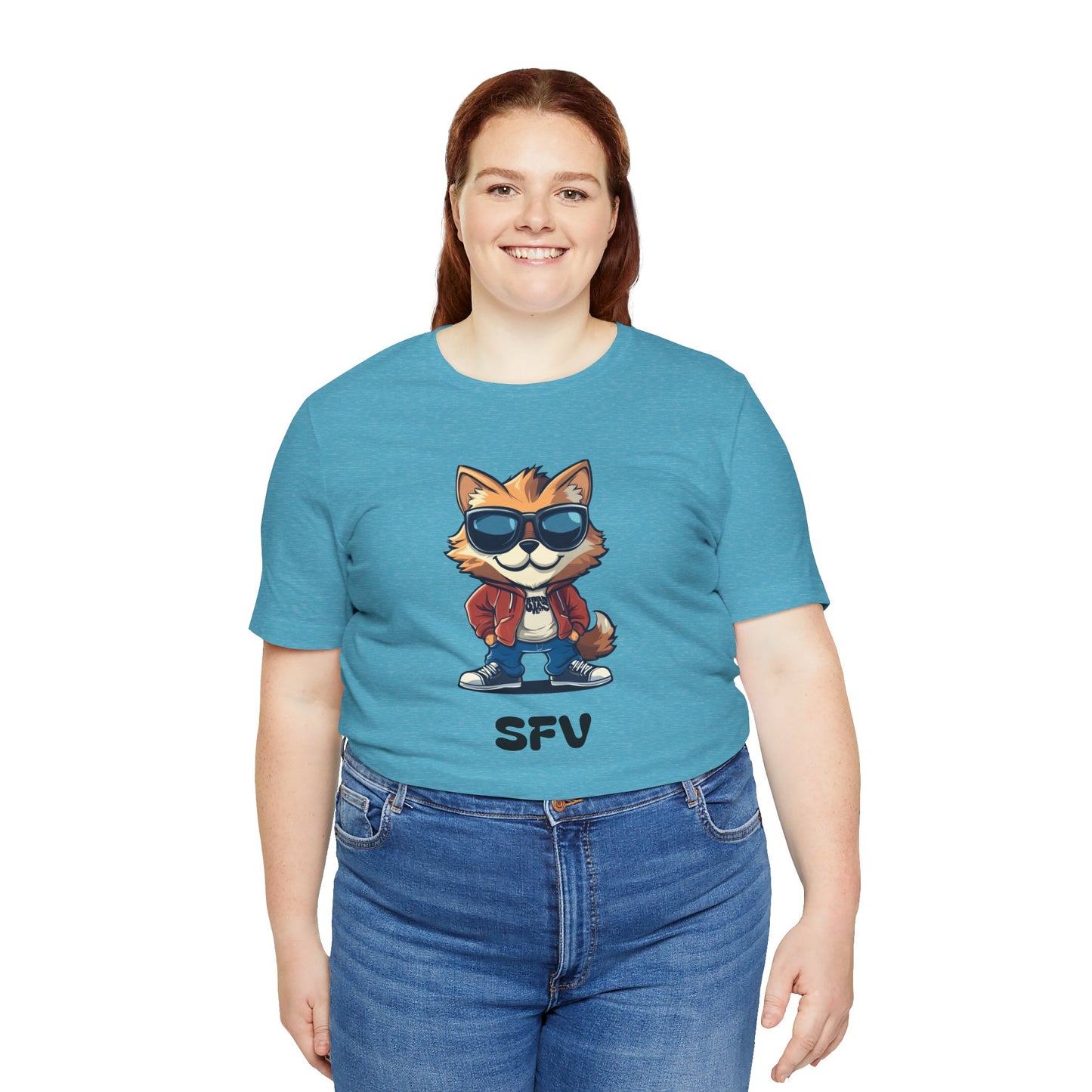 Cool Graphic Tee: Sun Valley Fox Nation, Fun Casual Wear, Unique T-Shirt