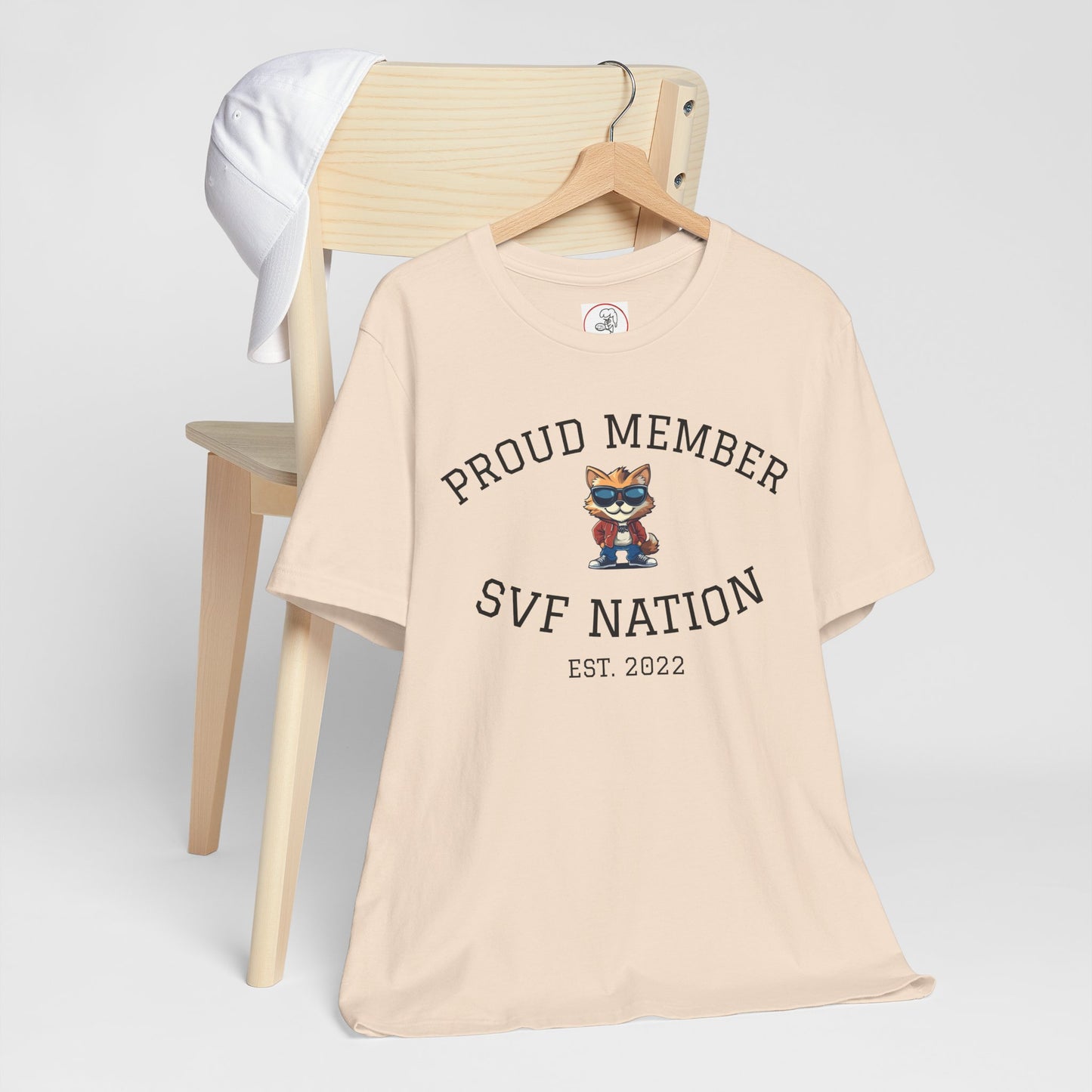SVF Nation Proud Member Tee - Unisex T-Shirt for Fans, Casual Wear, Birthday Gifts, Team Spirit, Community Love