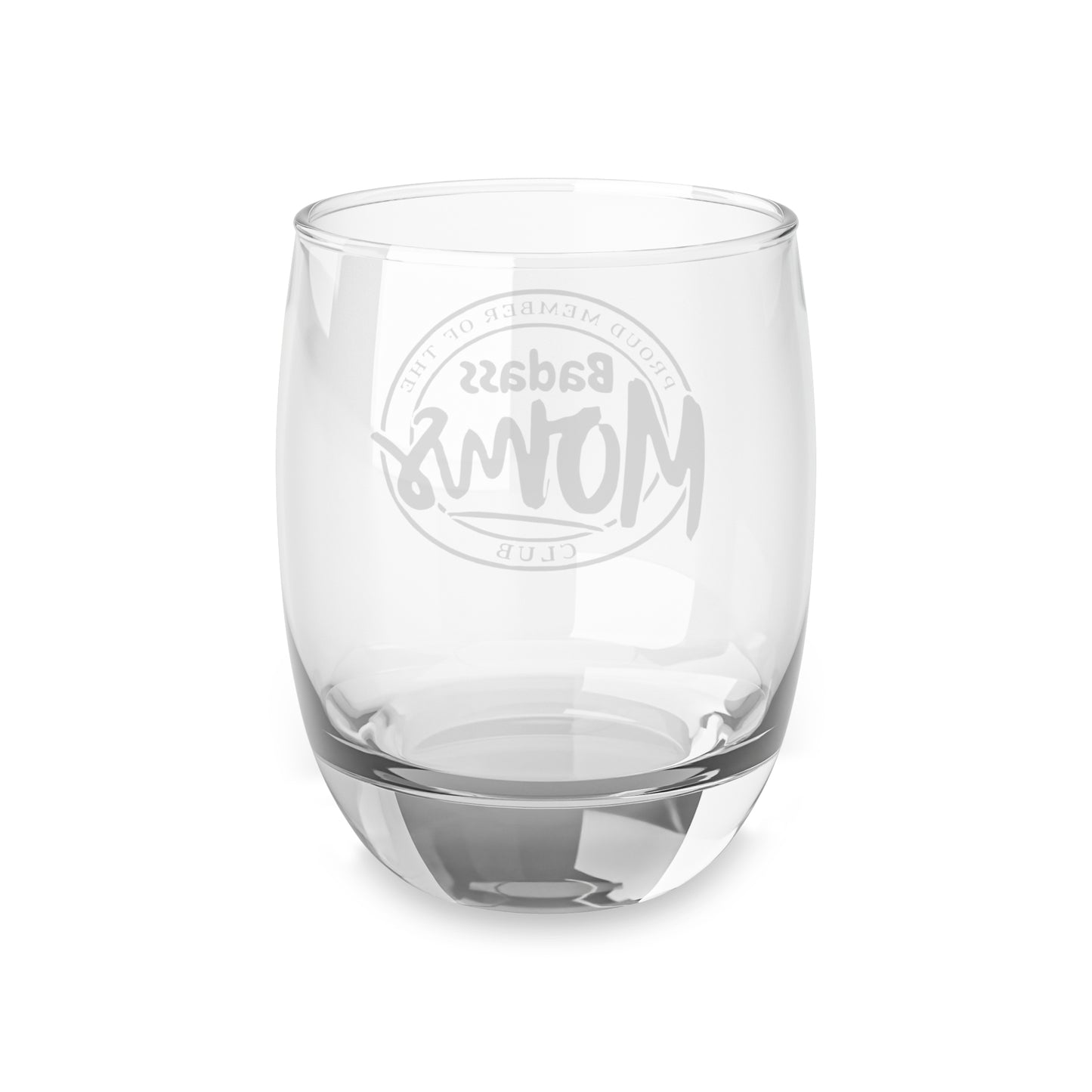 Badass Moms Club-Whiskey Glass