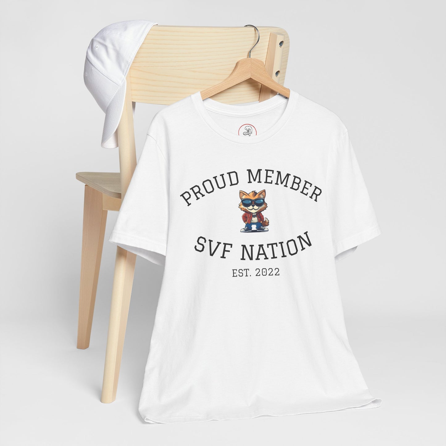 SVF Nation Proud Member Tee - Unisex T-Shirt for Fans, Casual Wear, Birthday Gifts, Team Spirit, Community Love