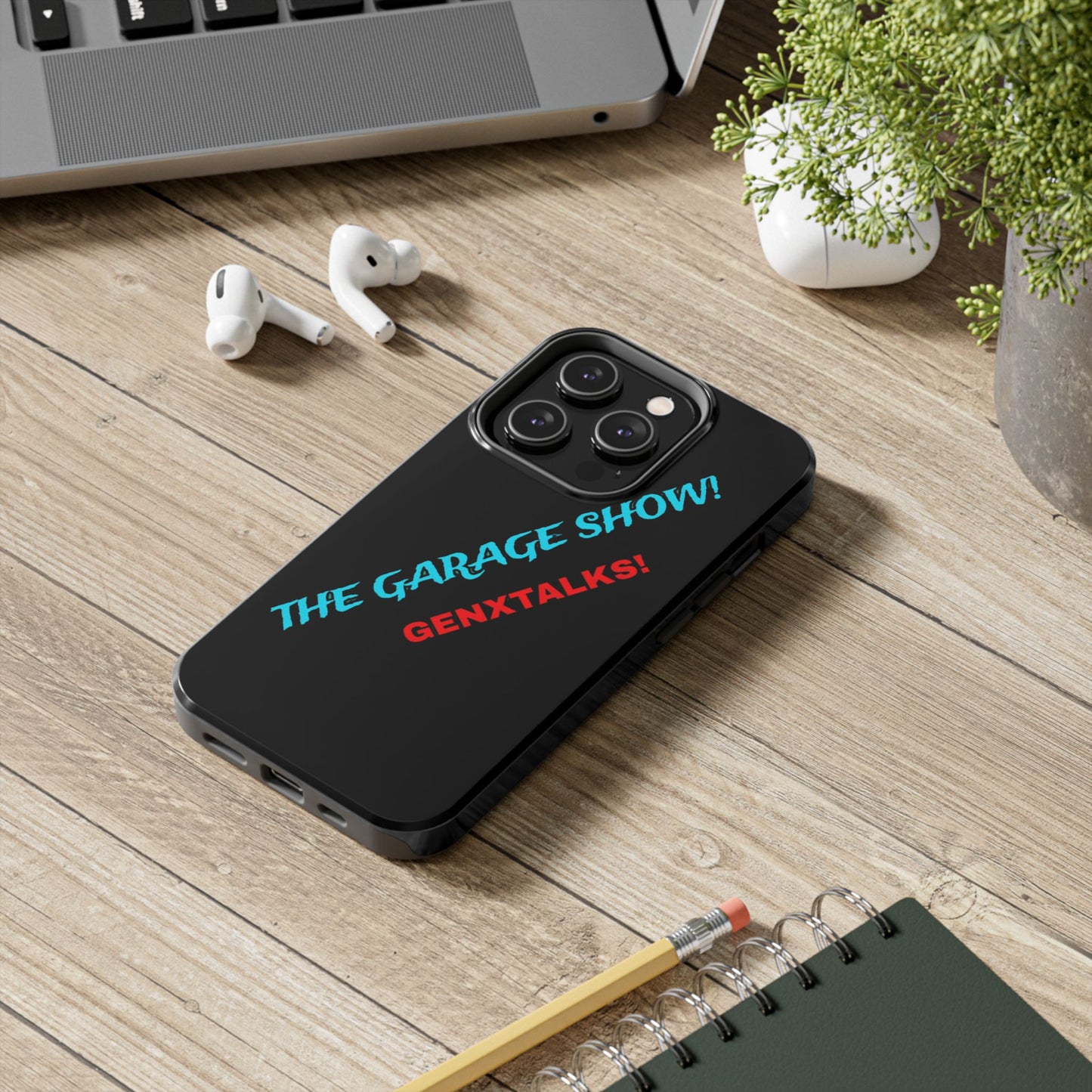 The Garage Show! Topugh Phone case Black edition!
