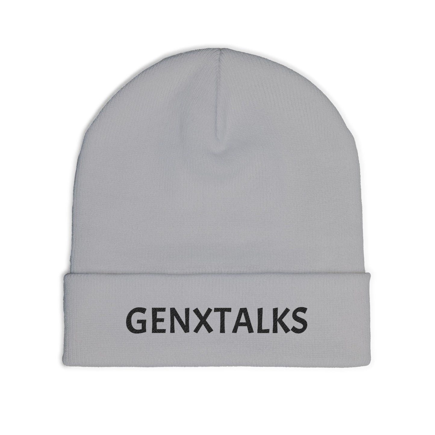 GENXTALKS Embroidered Knit Beanie