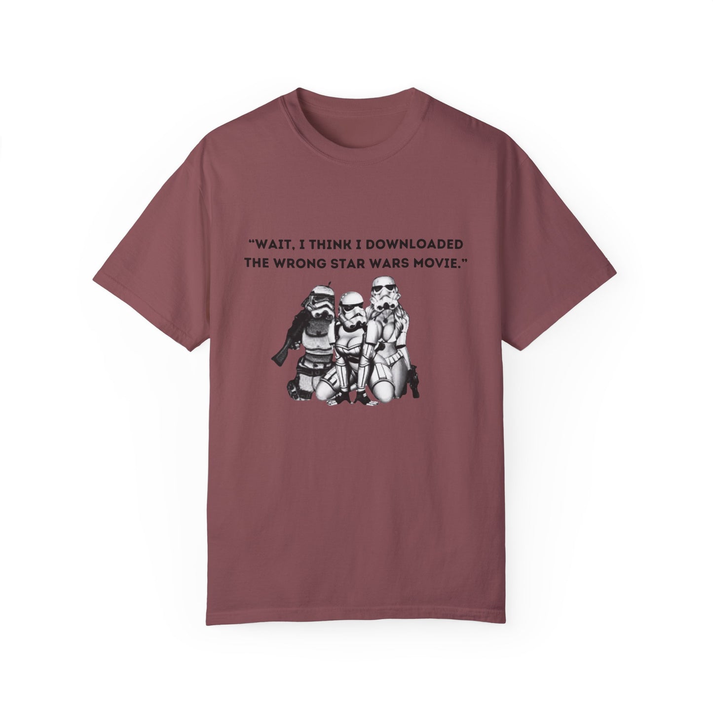 Wrong Star Wars Movie - Unisex Garment-Dyed Tee