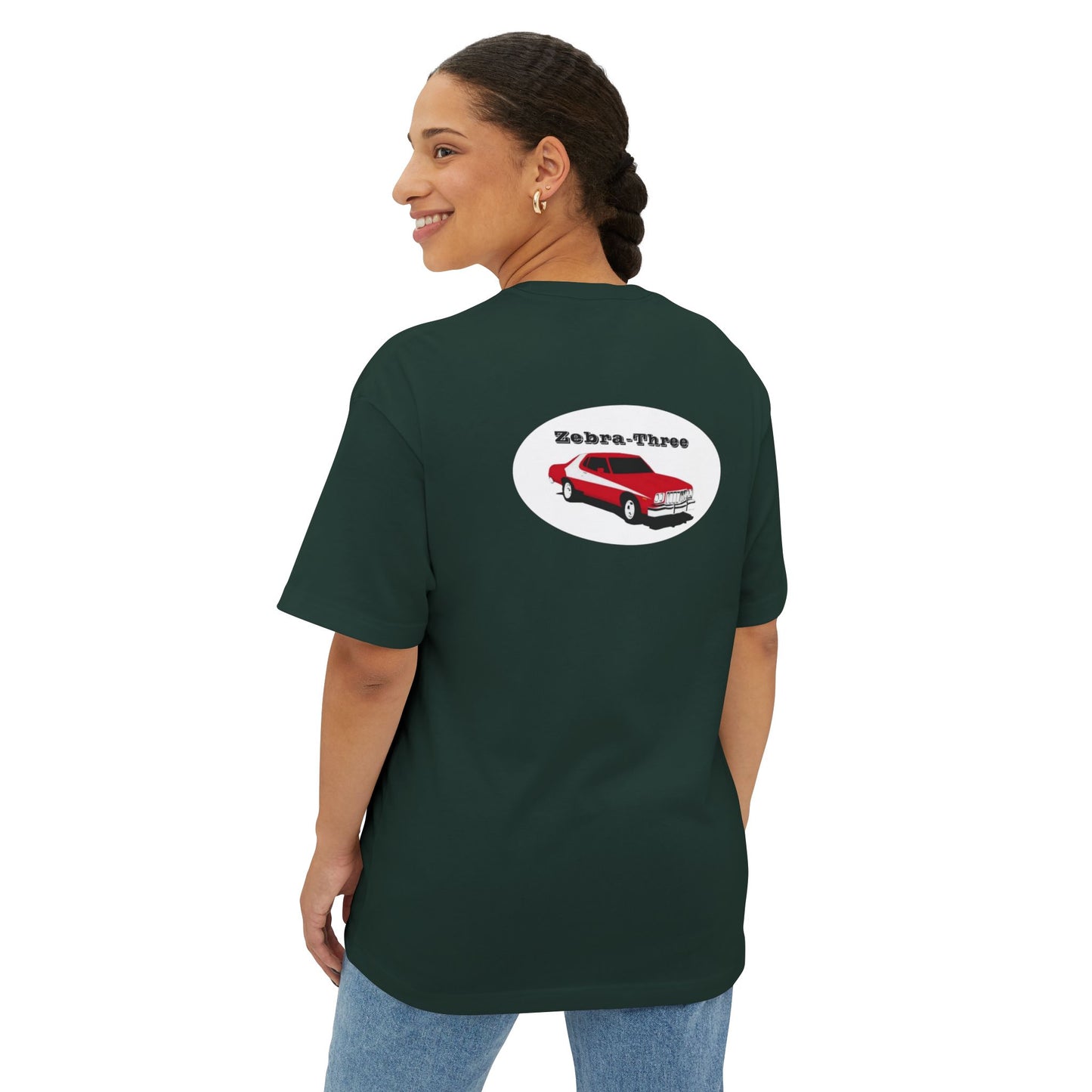 Zebra-Three - (if you know) - Unisex Oversized Boxy Tee - GXT