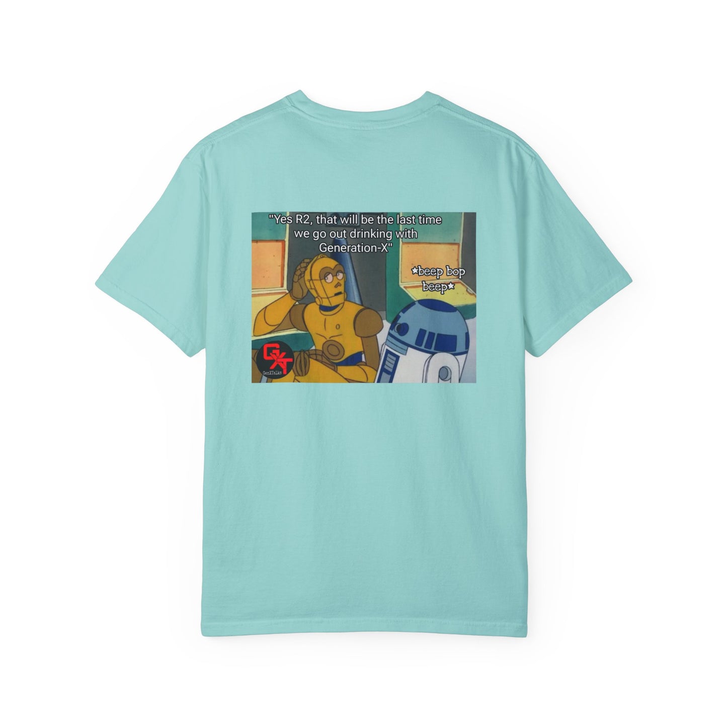 Droids hangover- Unisex T-Shirt with Graphic Humor - Perfect for Casual Outings & Gift Giving