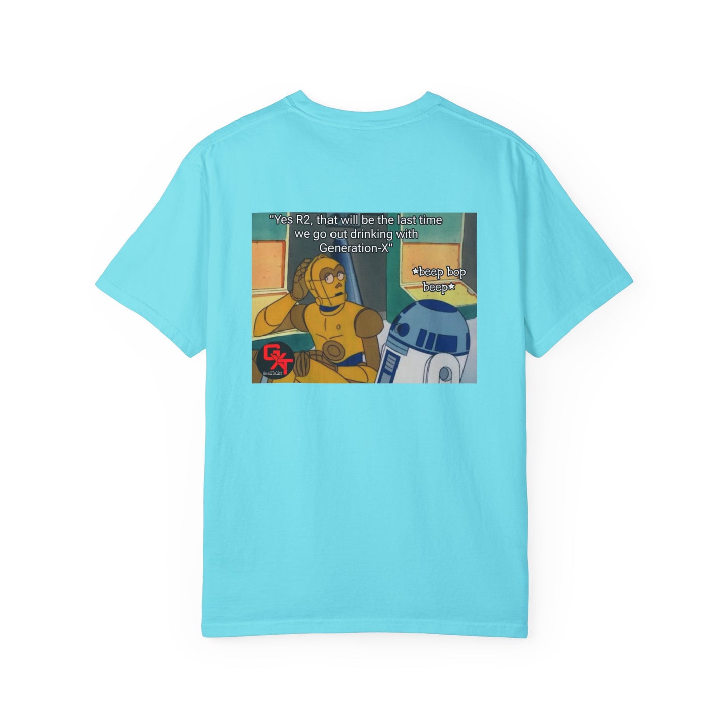 Droids hangover- Unisex T-Shirt with Graphic Humor - Perfect for Casual Outings & Gift Giving