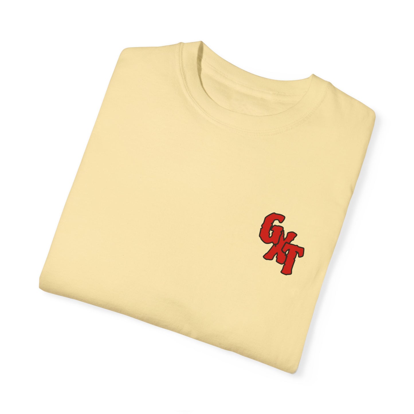 "Never Give Up Tacos" - Unisex Garment-Dyed Tee in White