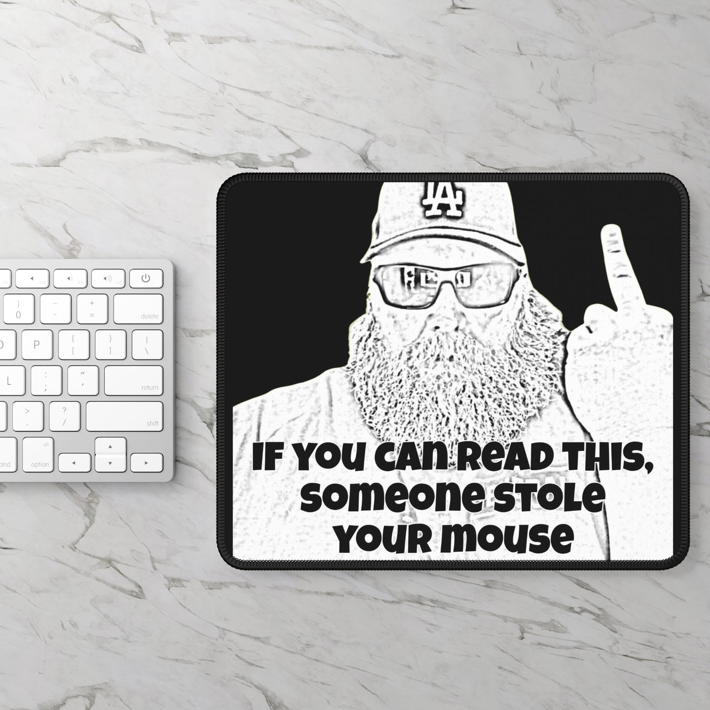 "If you can read this...." Mousepad