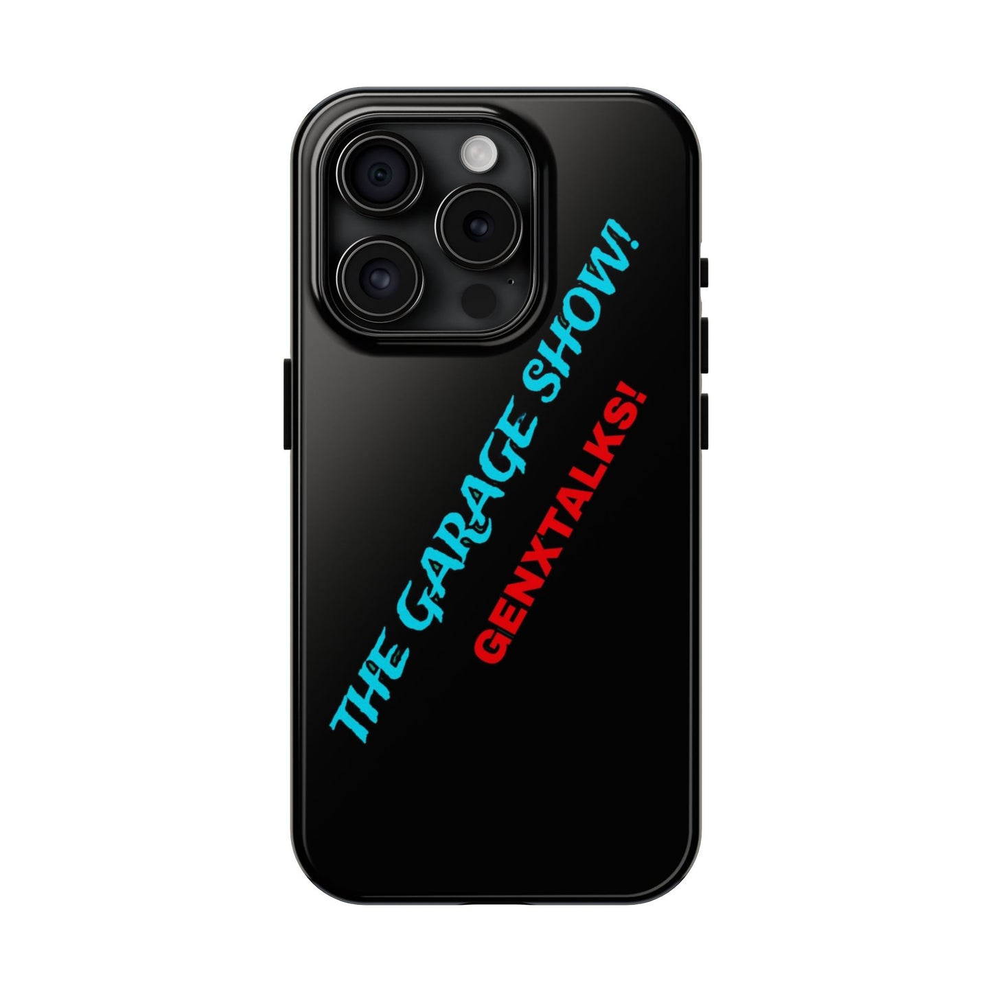 The Garage Show! Topugh Phone case Black edition!