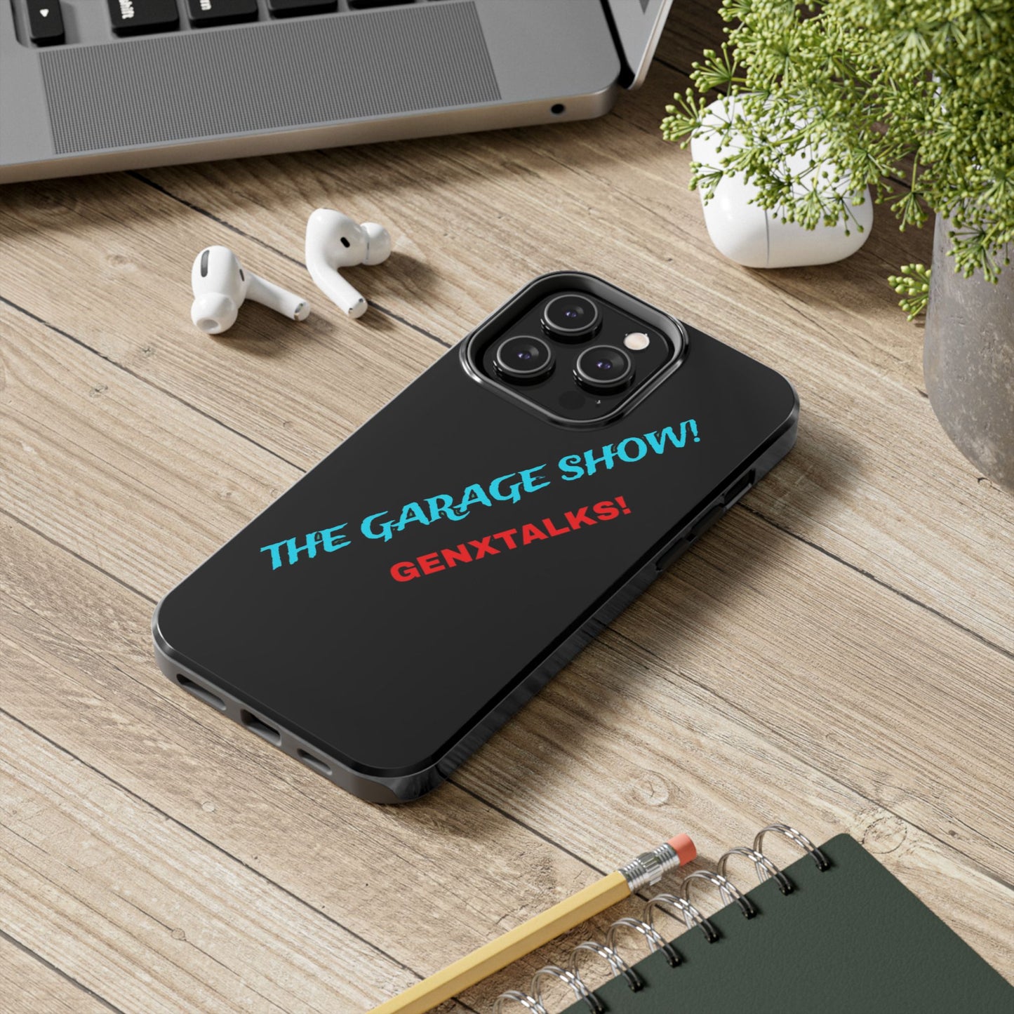 The Garage Show! Topugh Phone case Black edition!