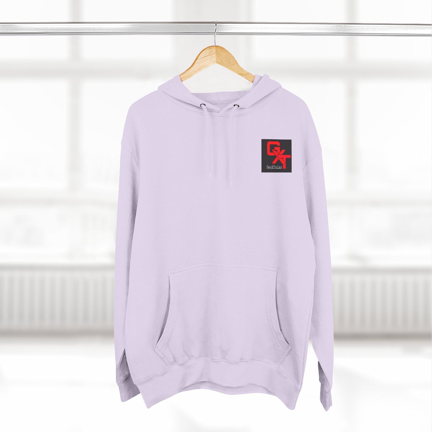 GXT Logo Hoodie — Three-Panel Fleece Pullover
