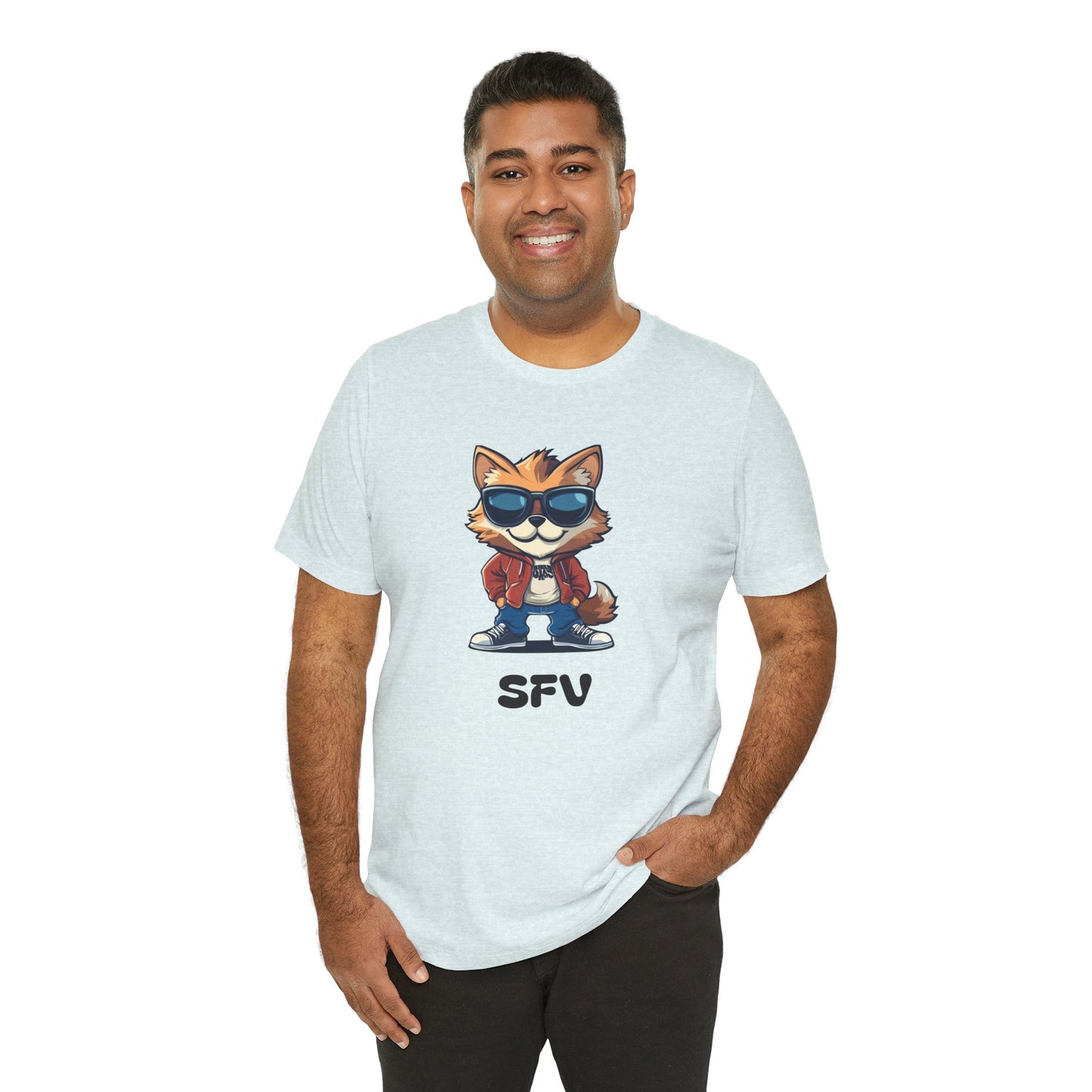 Cool Graphic Tee: Sun Valley Fox Nation, Fun Casual Wear, Unique T-Shirt
