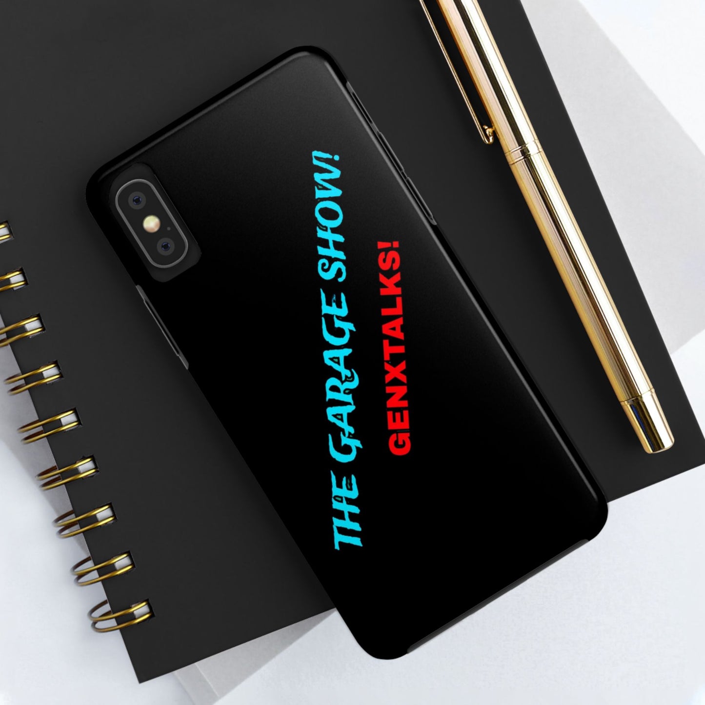 The Garage Show! Topugh Phone case Black edition!