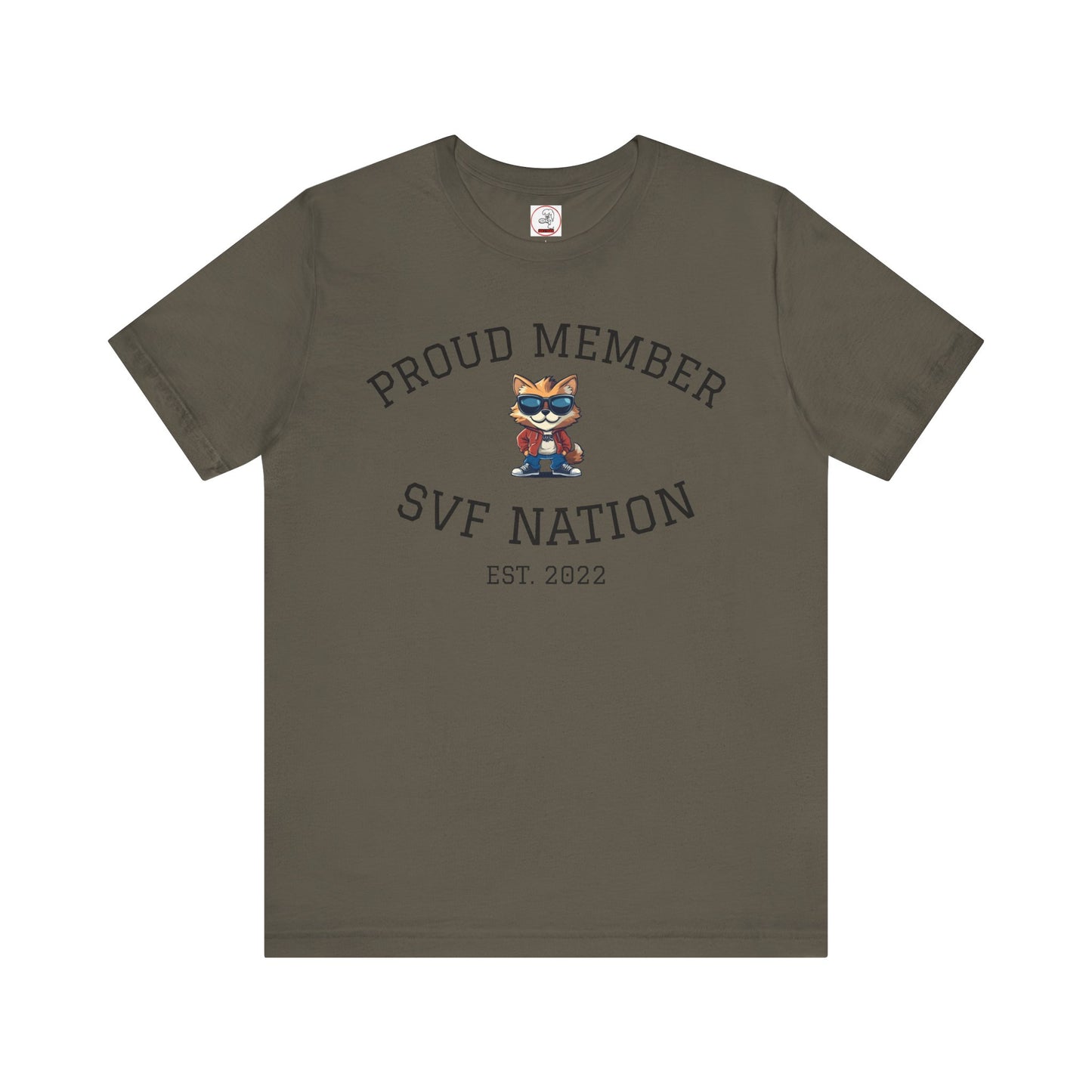 SVF Nation Proud Member Tee - Unisex T-Shirt for Fans, Casual Wear, Birthday Gifts, Team Spirit, Community Love