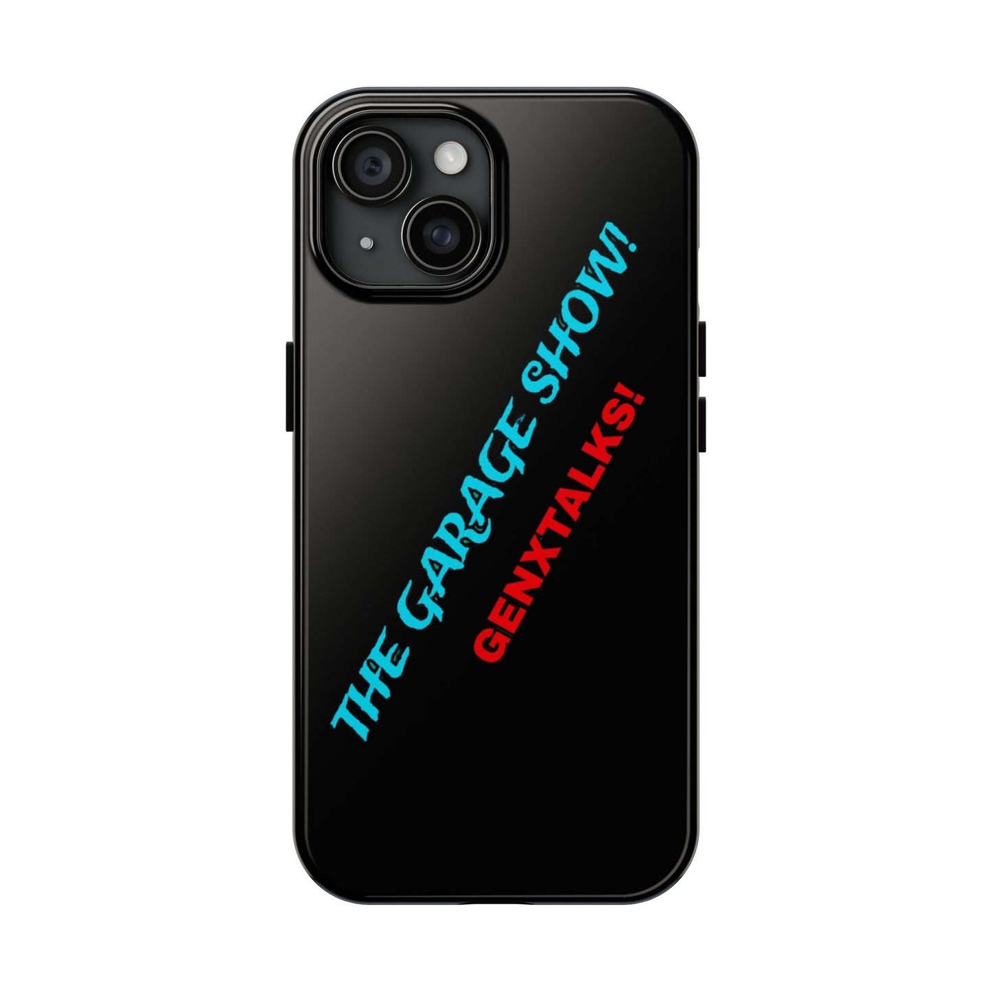 The Garage Show! Topugh Phone case Black edition!