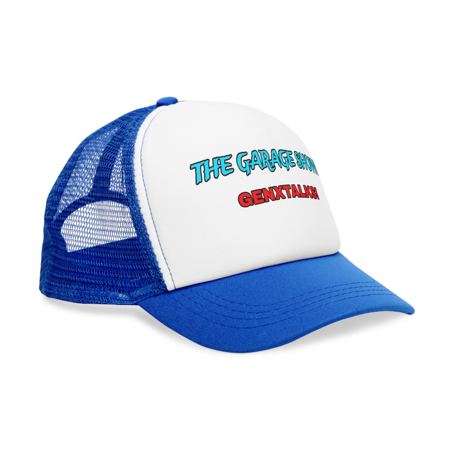 Garage Show Mesh Cap - Cool Trucker Hat for Motorheads Snap back design