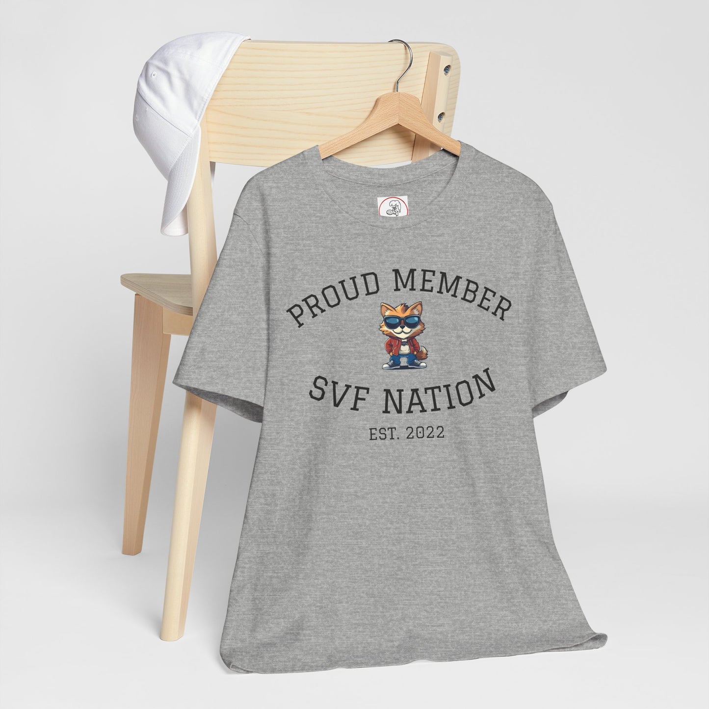 SVF Nation Proud Member Tee - Unisex T-Shirt for Fans, Casual Wear, Birthday Gifts, Team Spirit, Community Love