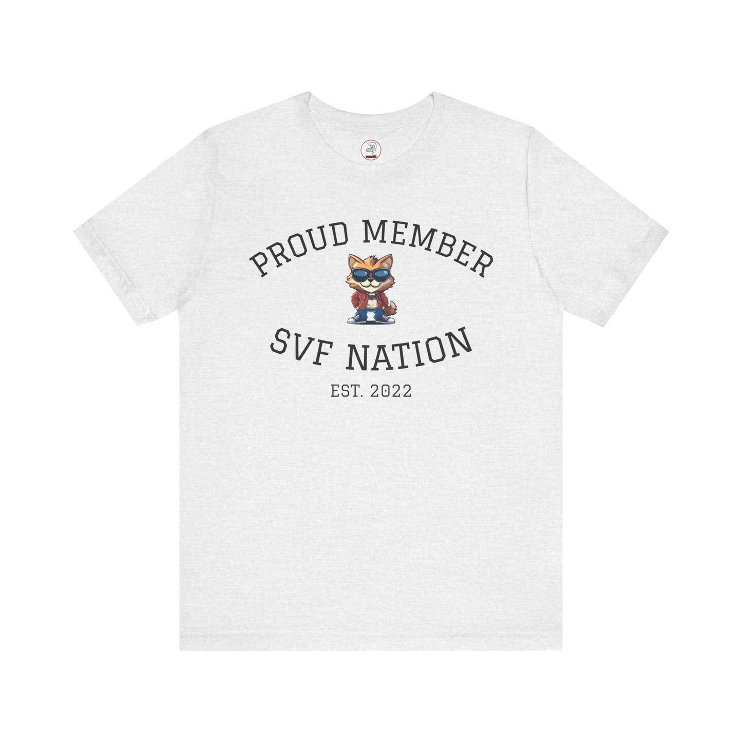 SVF Nation Proud Member Tee - Unisex T-Shirt for Fans, Casual Wear, Birthday Gifts, Team Spirit, Community Love