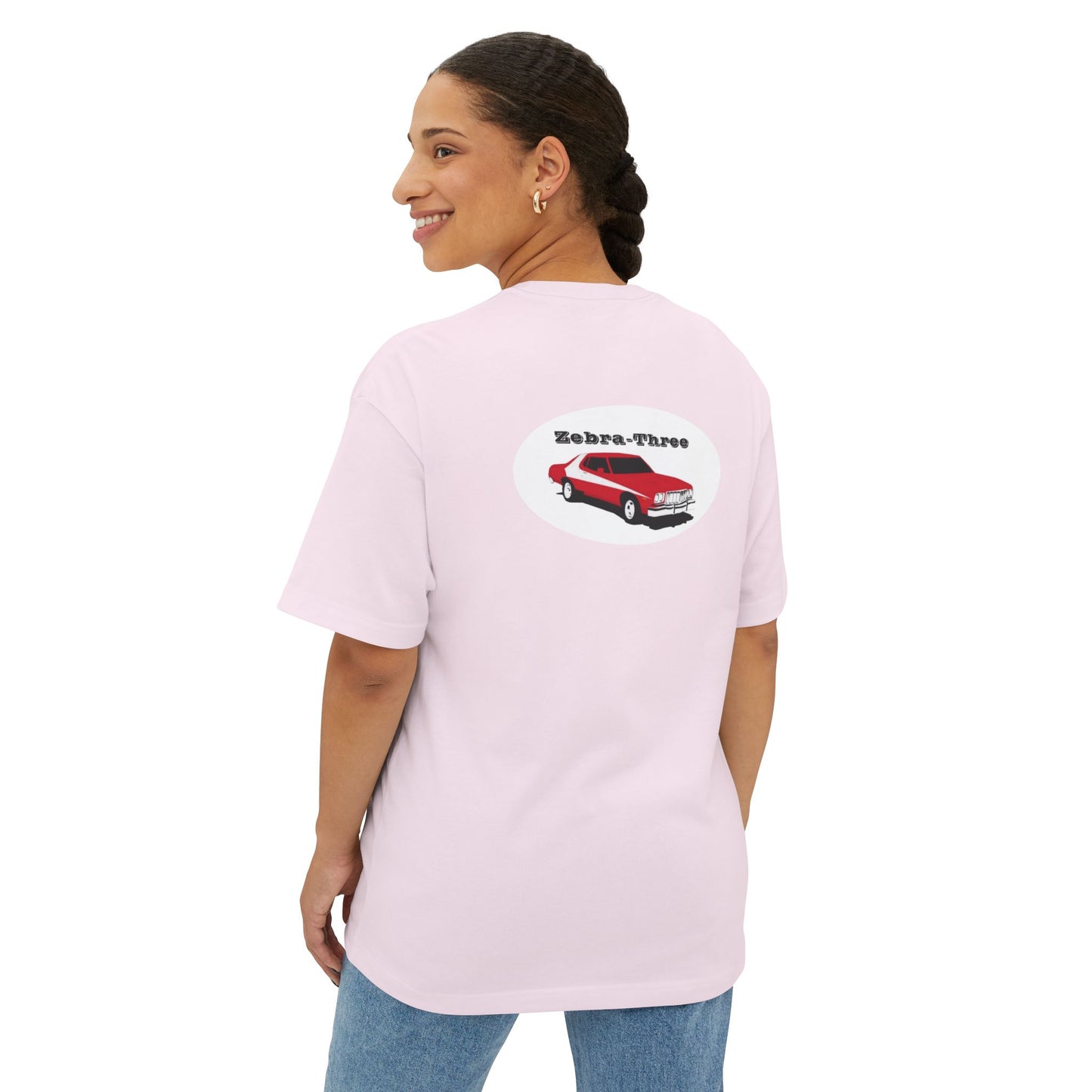 Zebra-Three - (if you know) - Unisex Oversized Boxy Tee - GXT