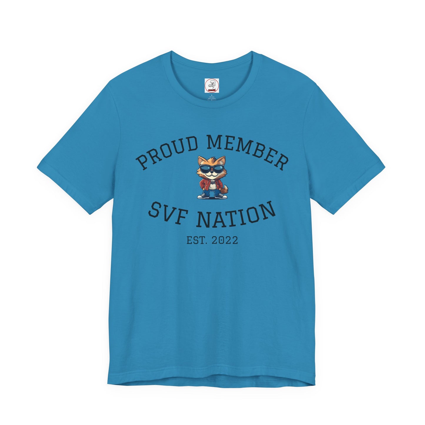 SVF Nation Proud Member Tee - Unisex T-Shirt for Fans, Casual Wear, Birthday Gifts, Team Spirit, Community Love