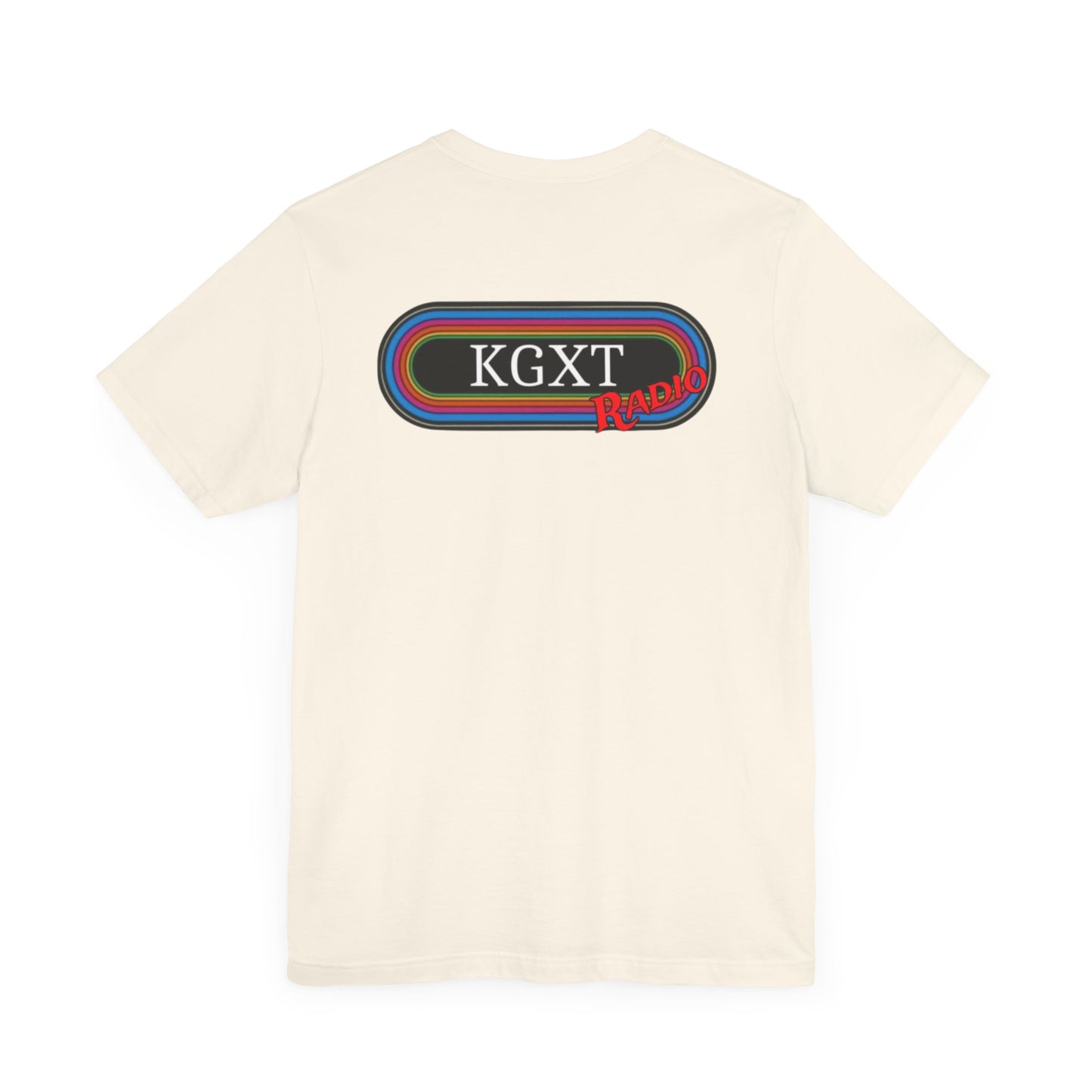 KGXT Radio Center/Back. (front blank) Old school style