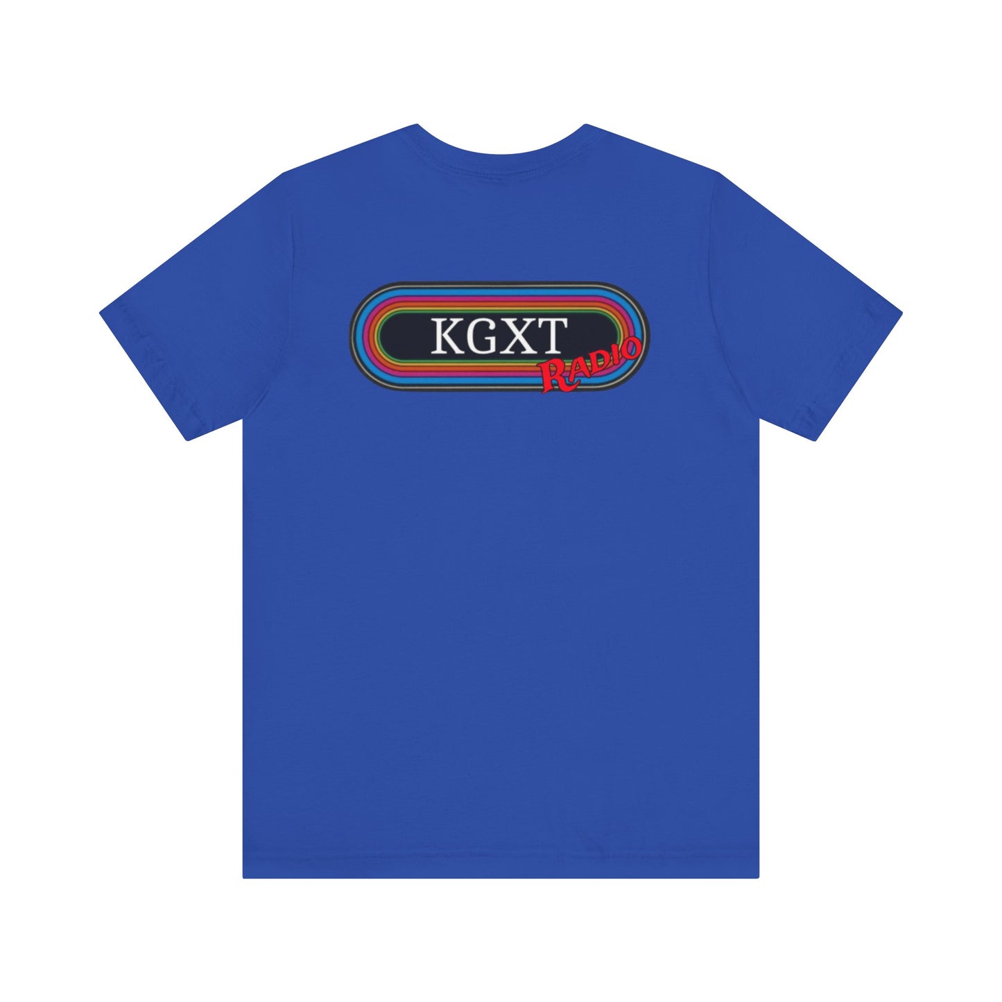 KGXT Radio Center/Back. (front blank) Old school style