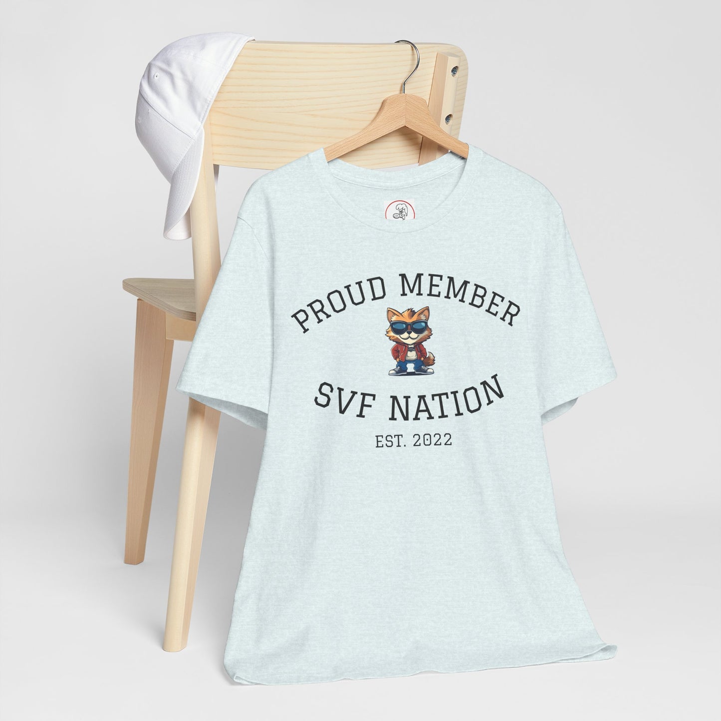 SVF Nation Proud Member Tee - Unisex T-Shirt for Fans, Casual Wear, Birthday Gifts, Team Spirit, Community Love