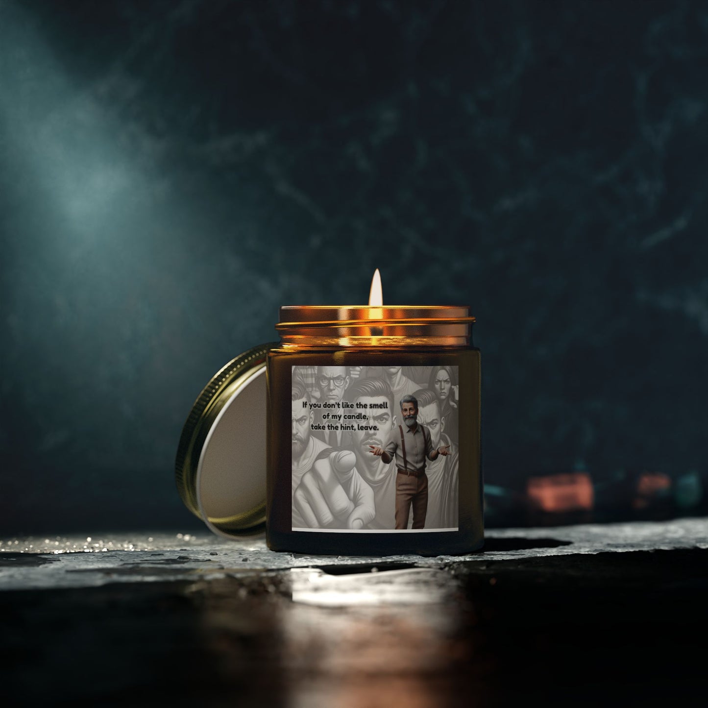 If you don't like the smell, leave! - Coconut Apricot Wax