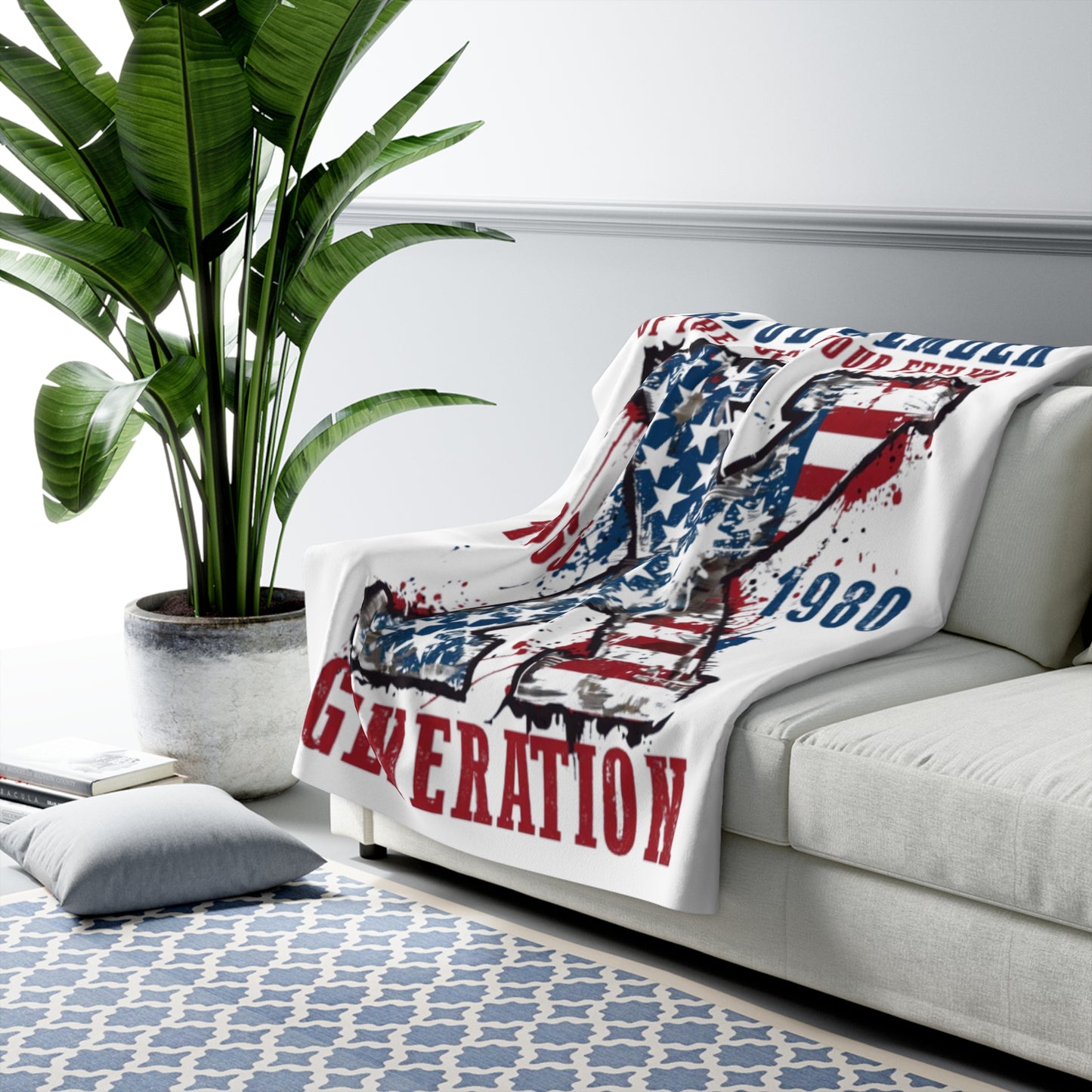 GenX Sherpa Fleece Blanket