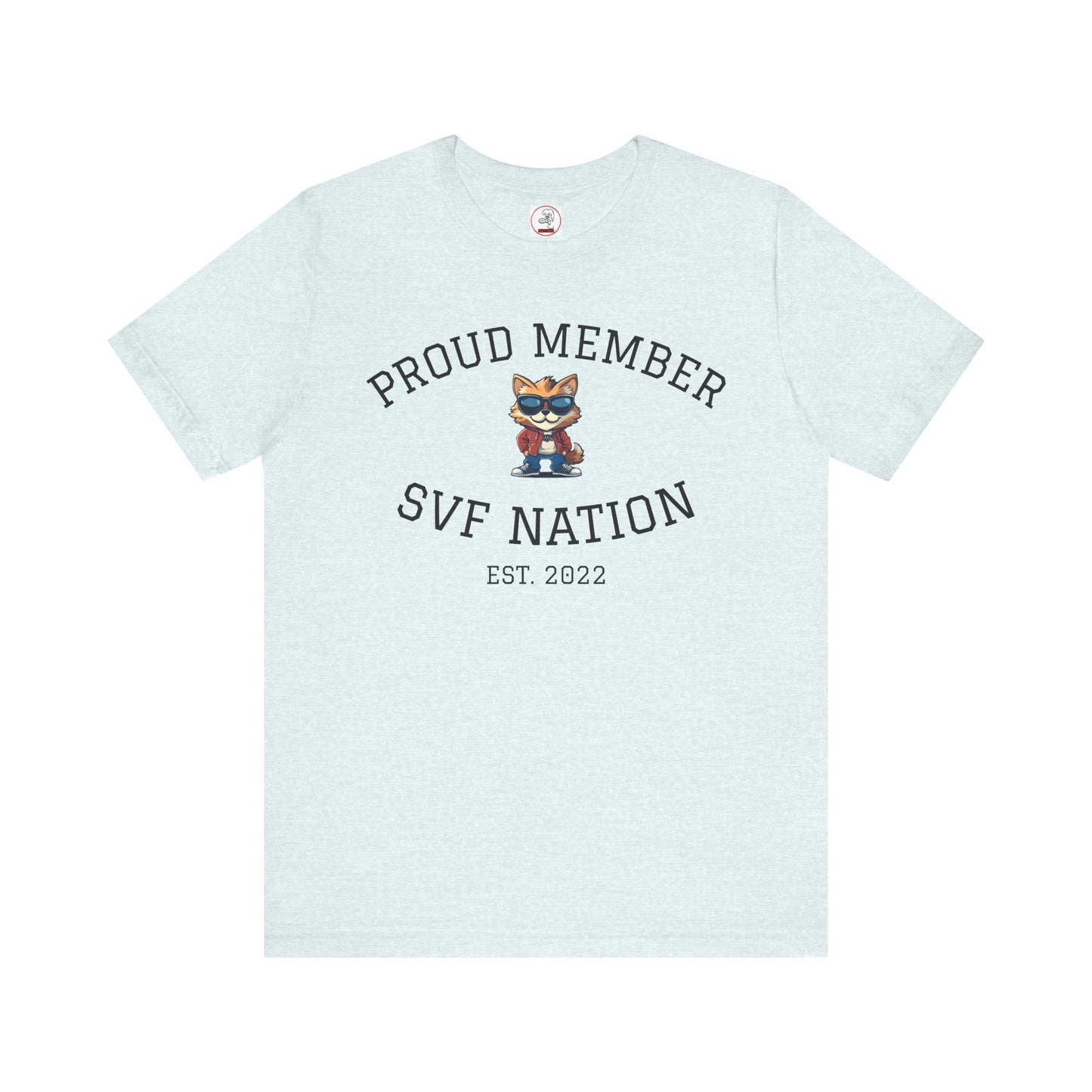 SVF Nation Proud Member Tee - Unisex T-Shirt for Fans, Casual Wear, Birthday Gifts, Team Spirit, Community Love