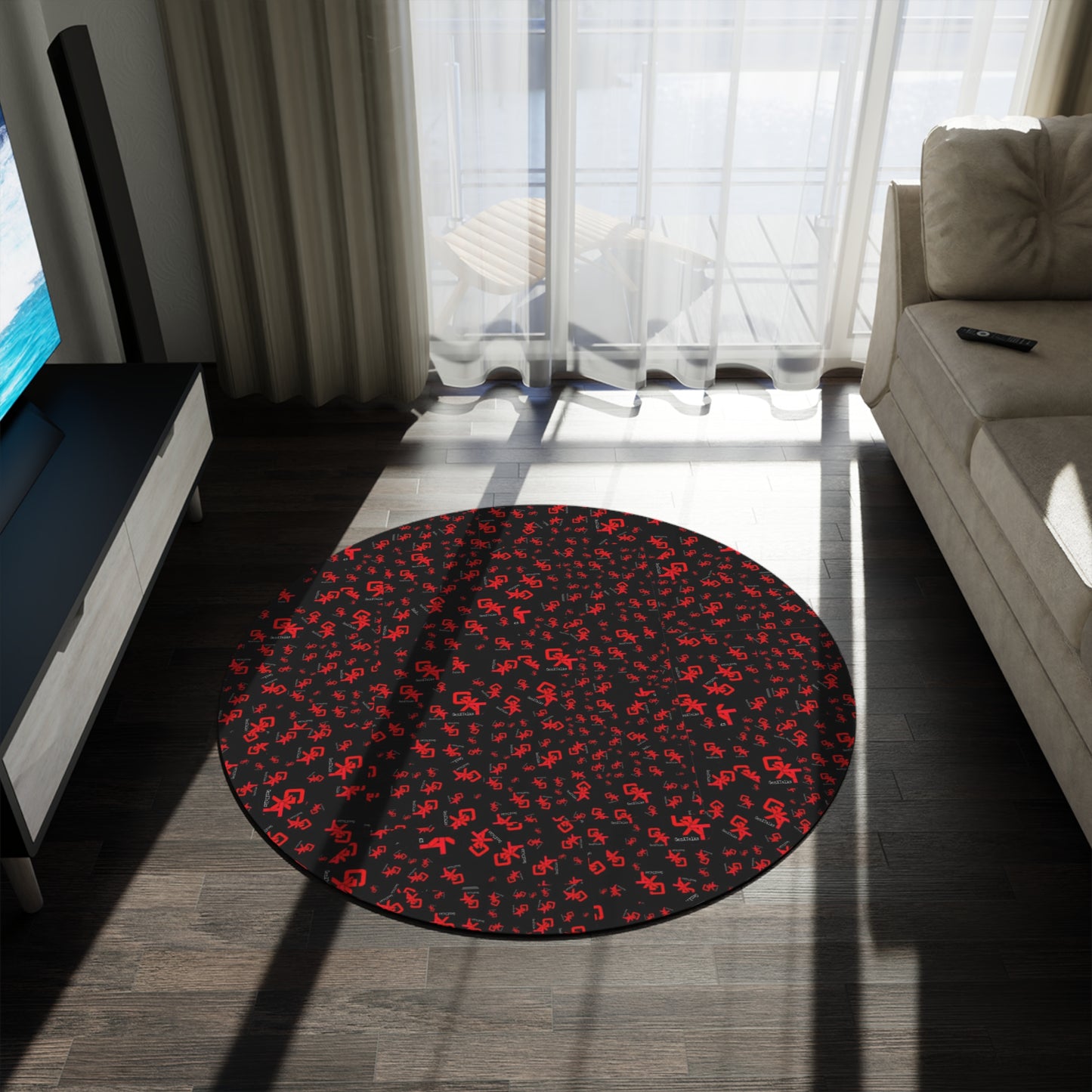 GXT Crazy-Round Rug