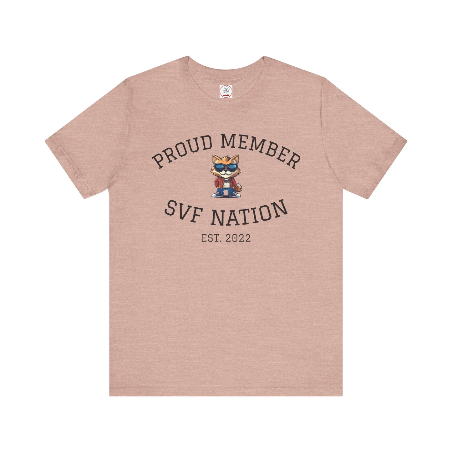 SVF Nation Proud Member Tee - Unisex T-Shirt for Fans, Casual Wear, Birthday Gifts, Team Spirit, Community Love
