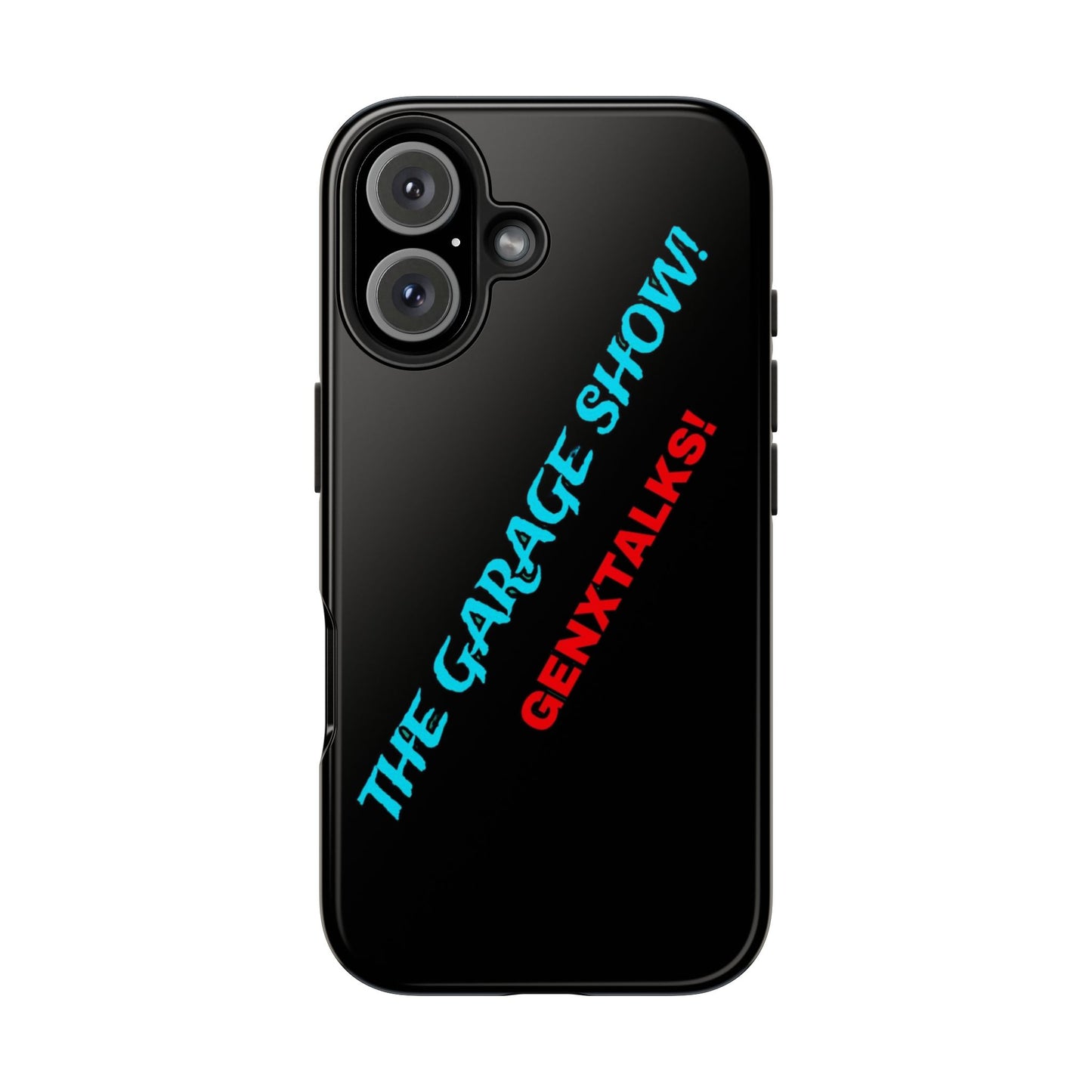 The Garage Show! Topugh Phone case Black edition!