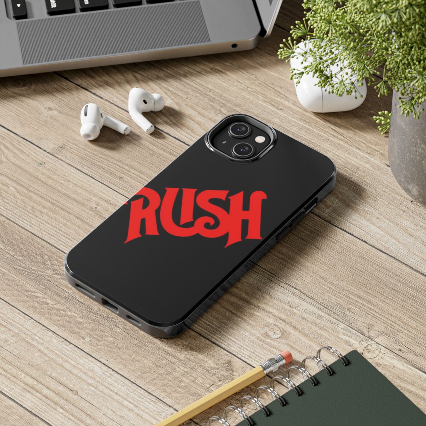 Rush Logo Tough Phone Case - Durable Protection for Music Lovers