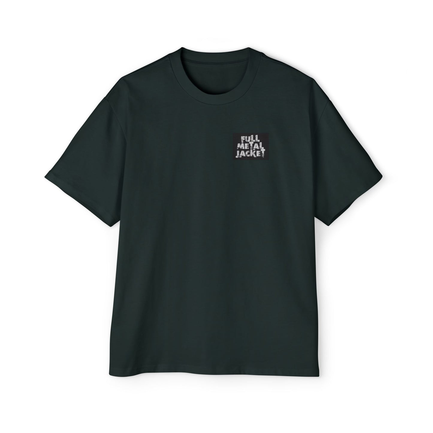 Full Metal Jacket Zipper Quote - Oversized Tee