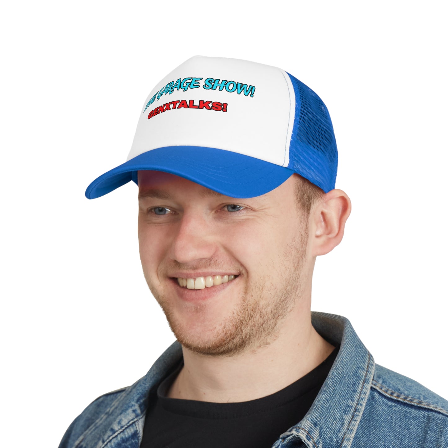 Garage Show Mesh Cap - Cool Trucker Hat for Motorheads Snap back design