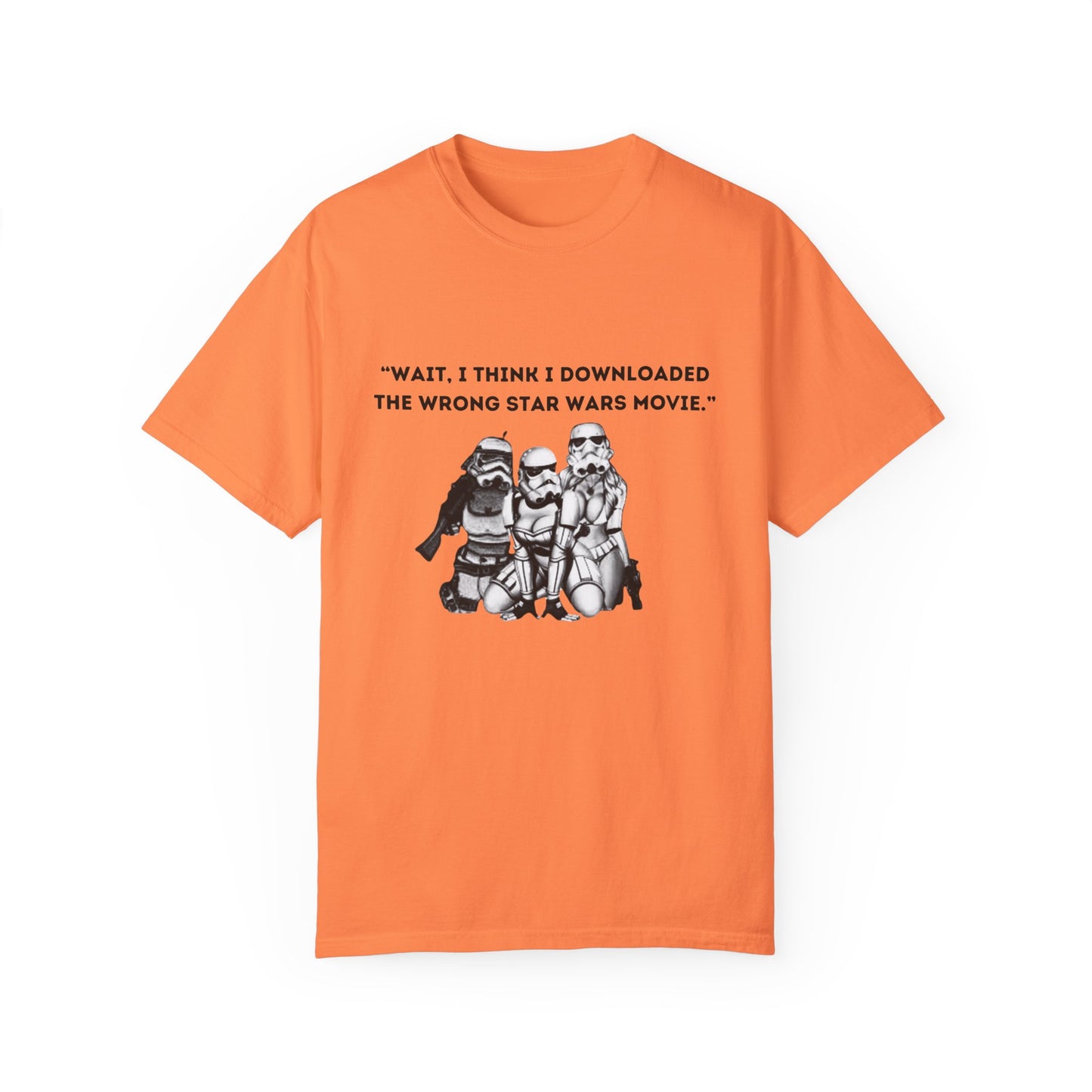 Wrong Star Wars Movie - Unisex Garment-Dyed Tee